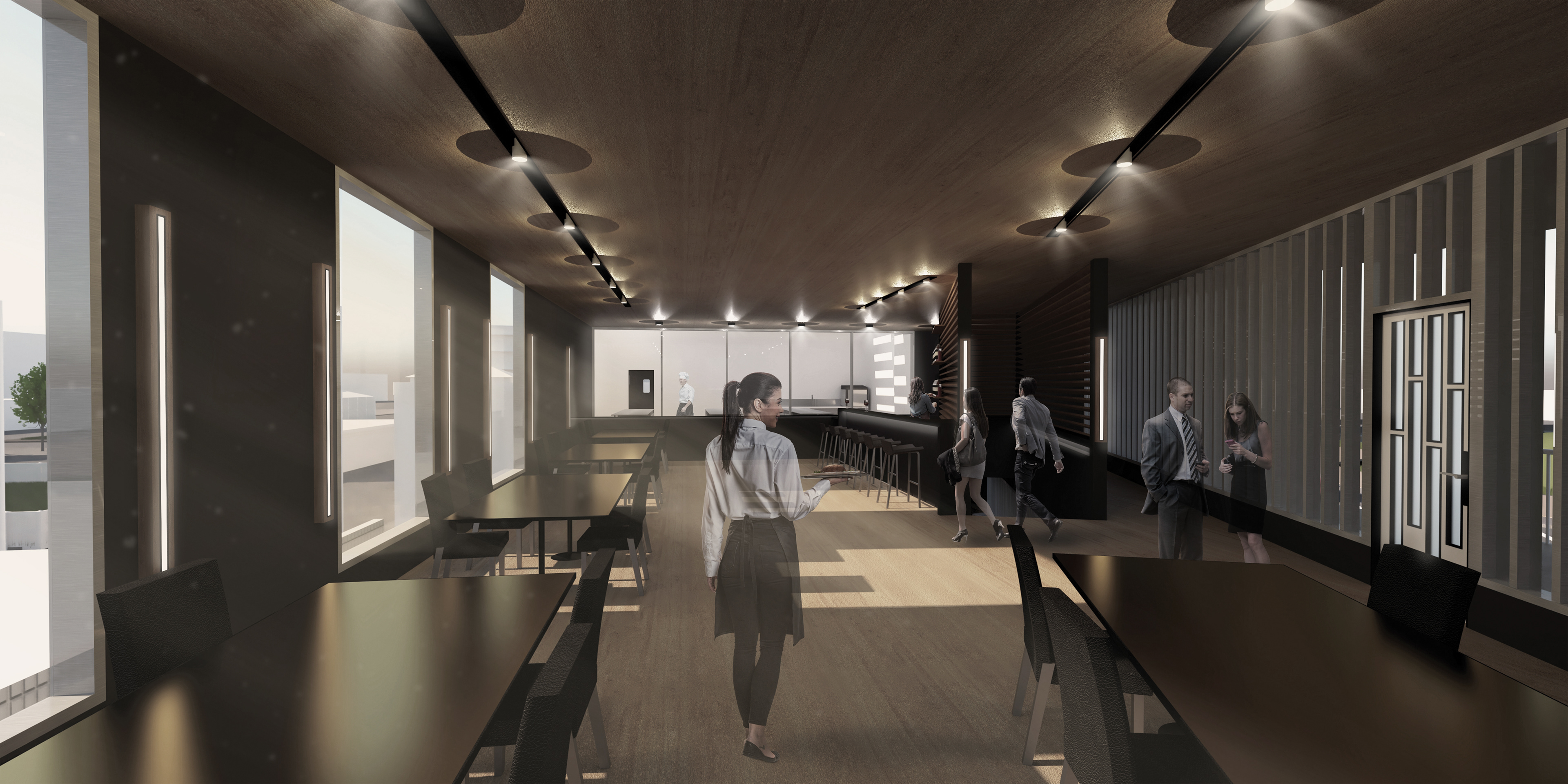 Dining Area Render