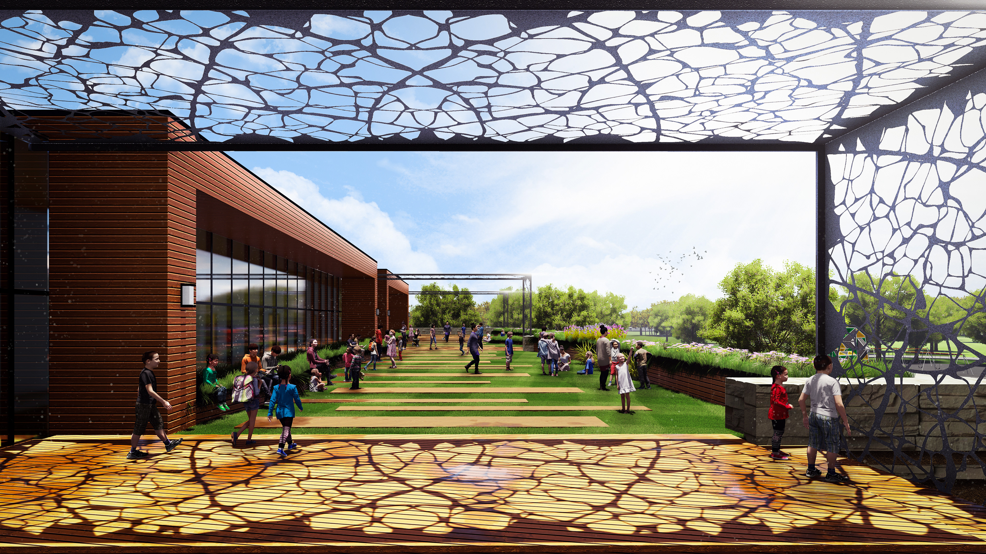Green Roof Render