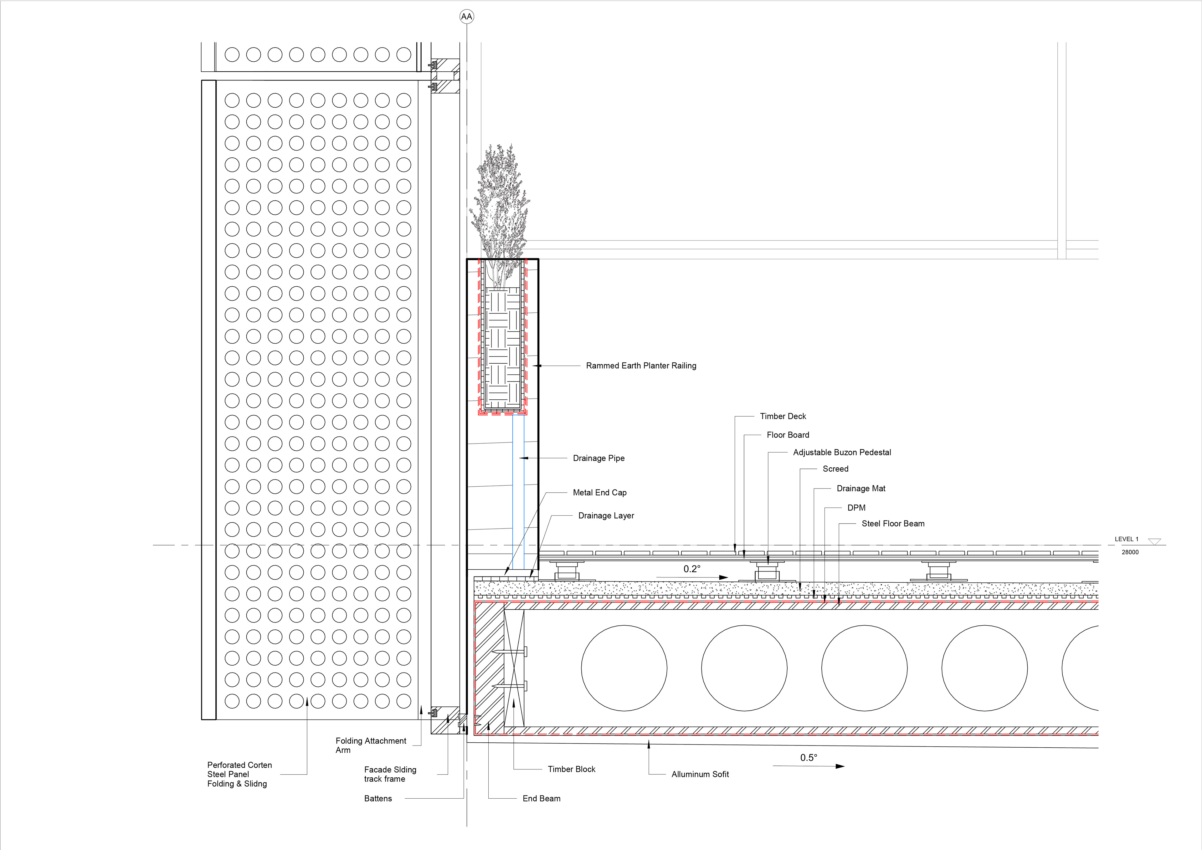 BALCONY PLANTER & FACADE SHADING