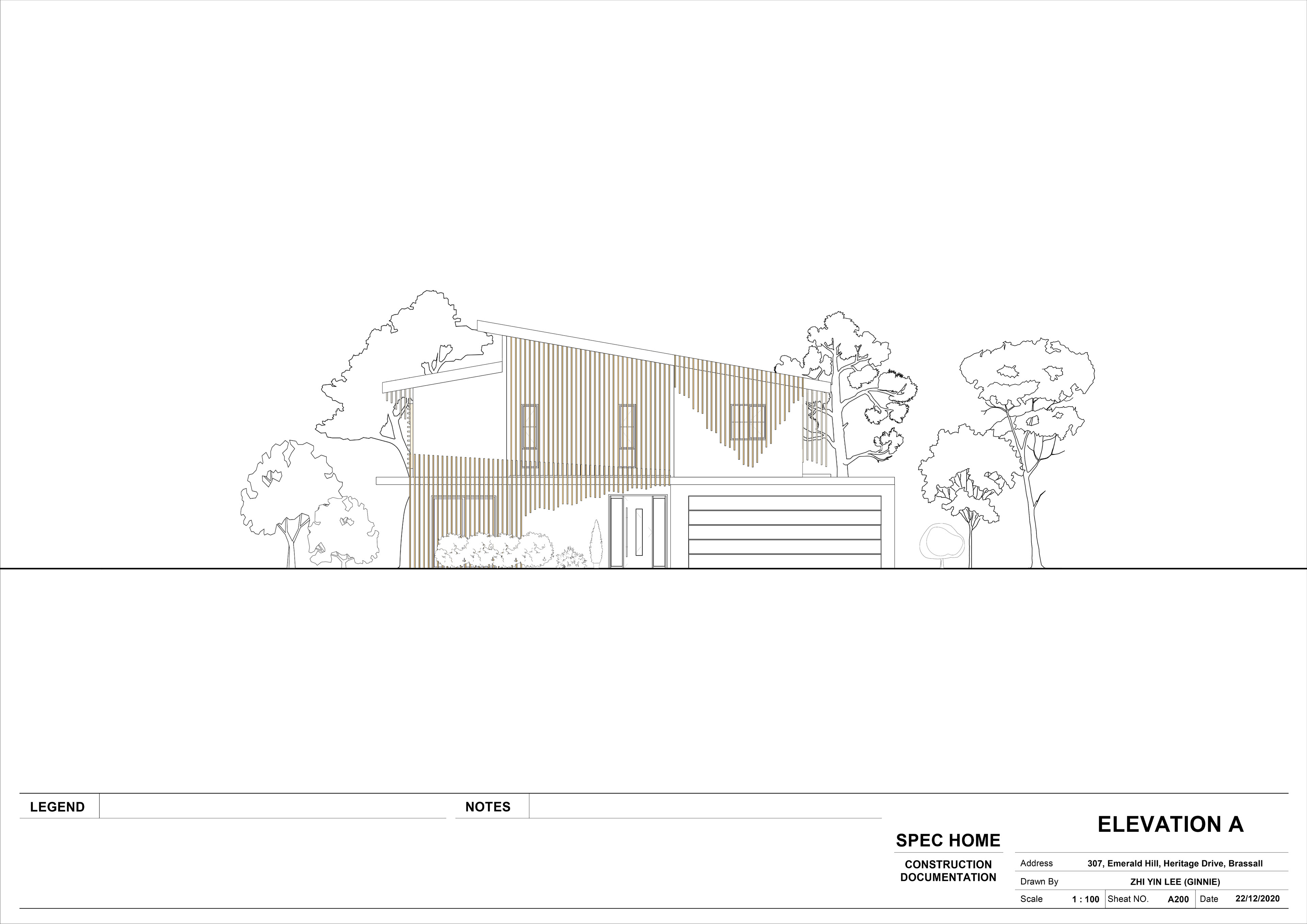 ELEVATION A