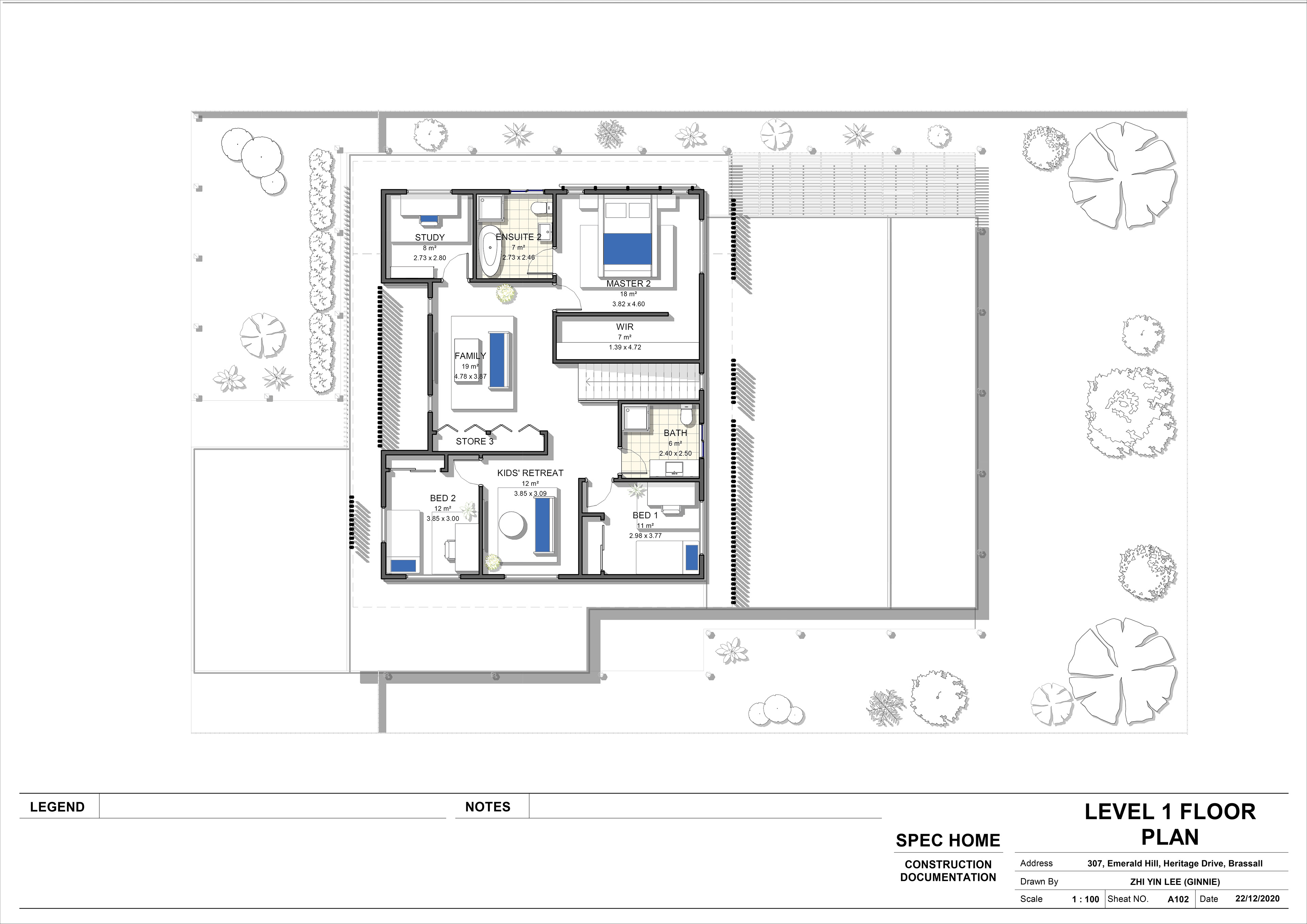 LEVEL 1 FLOOR PLAN