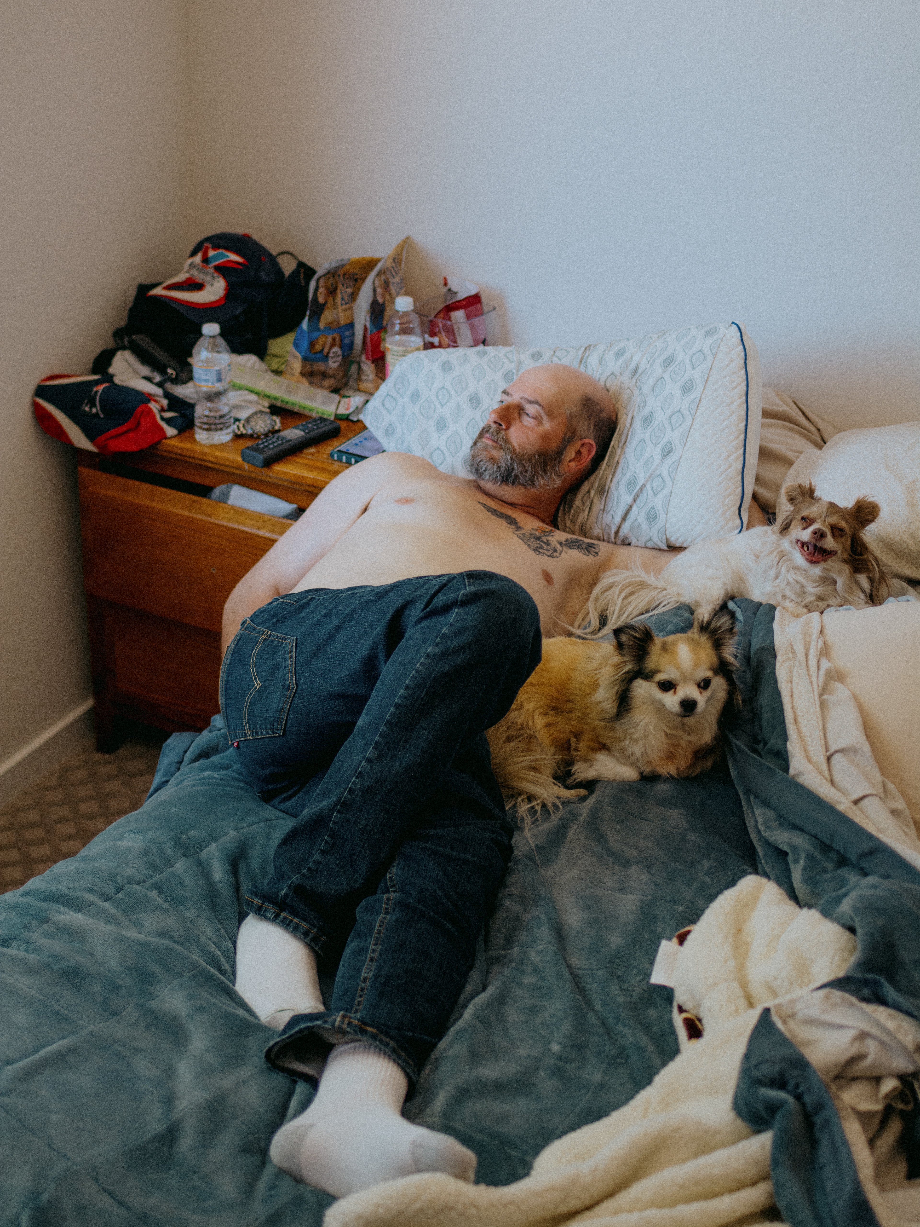 Portrait of my father. Linda, California, May 2022.