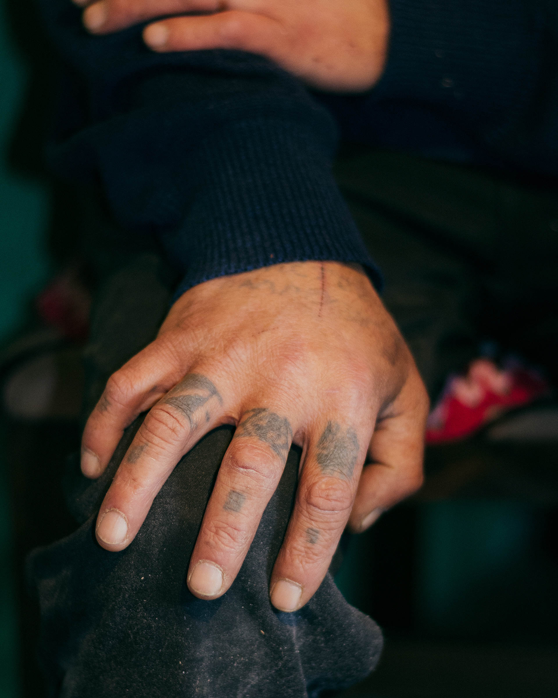 Prison tattoos. Ukraine, 2019.