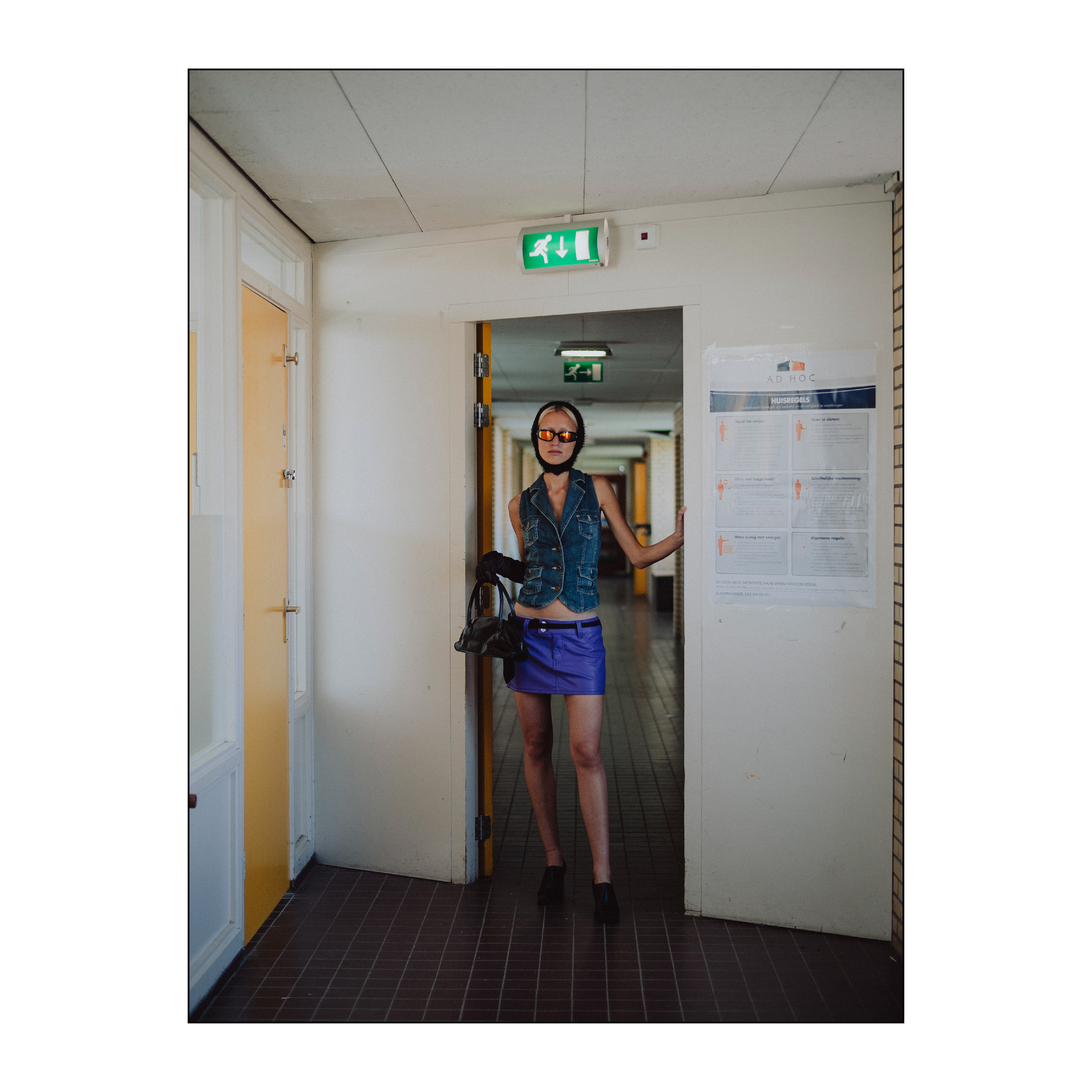 Aaliyah in Utrecht for New Generation Model Management.