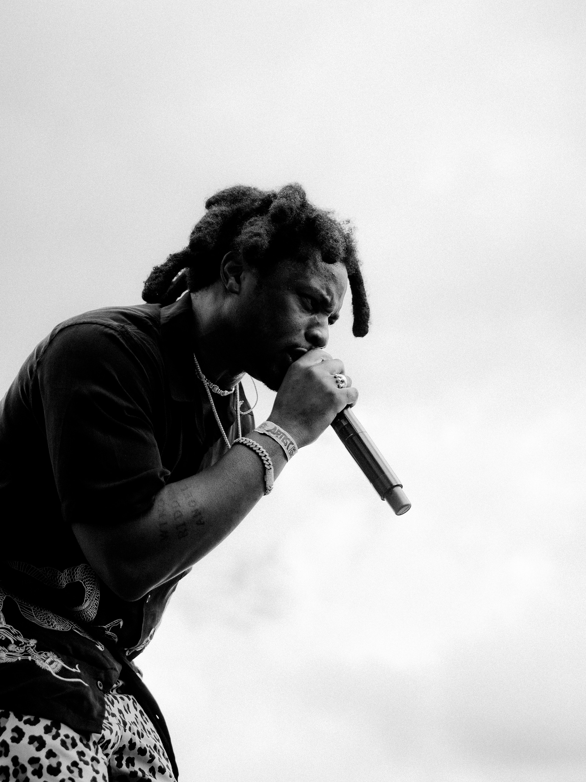 Denzel Curry at Rolling Loud Rotterdam, 2023. 