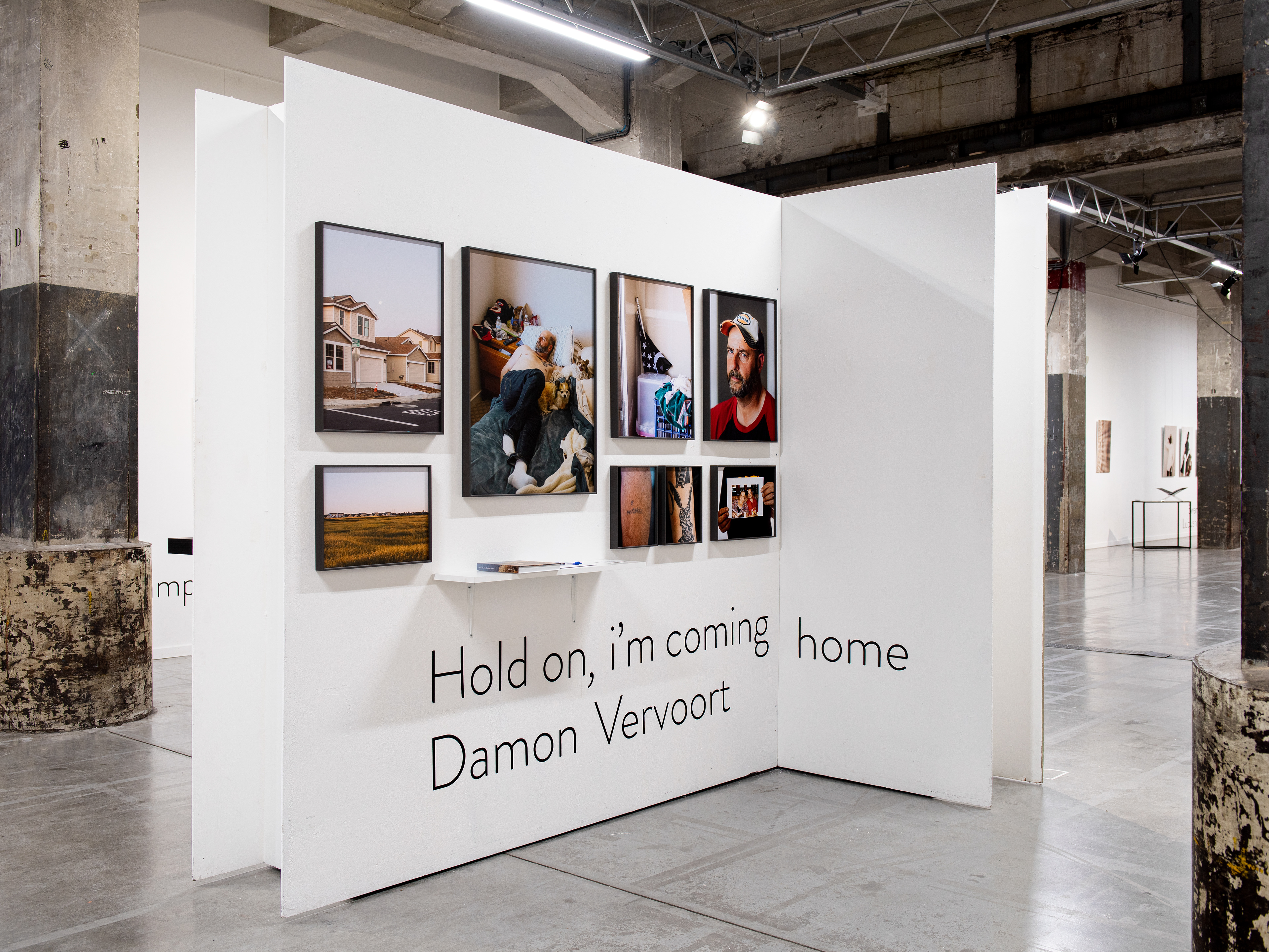 Hold On, I'm Coming Home at the AREA 2022 exhibition in Loods 6, Amsterdam.