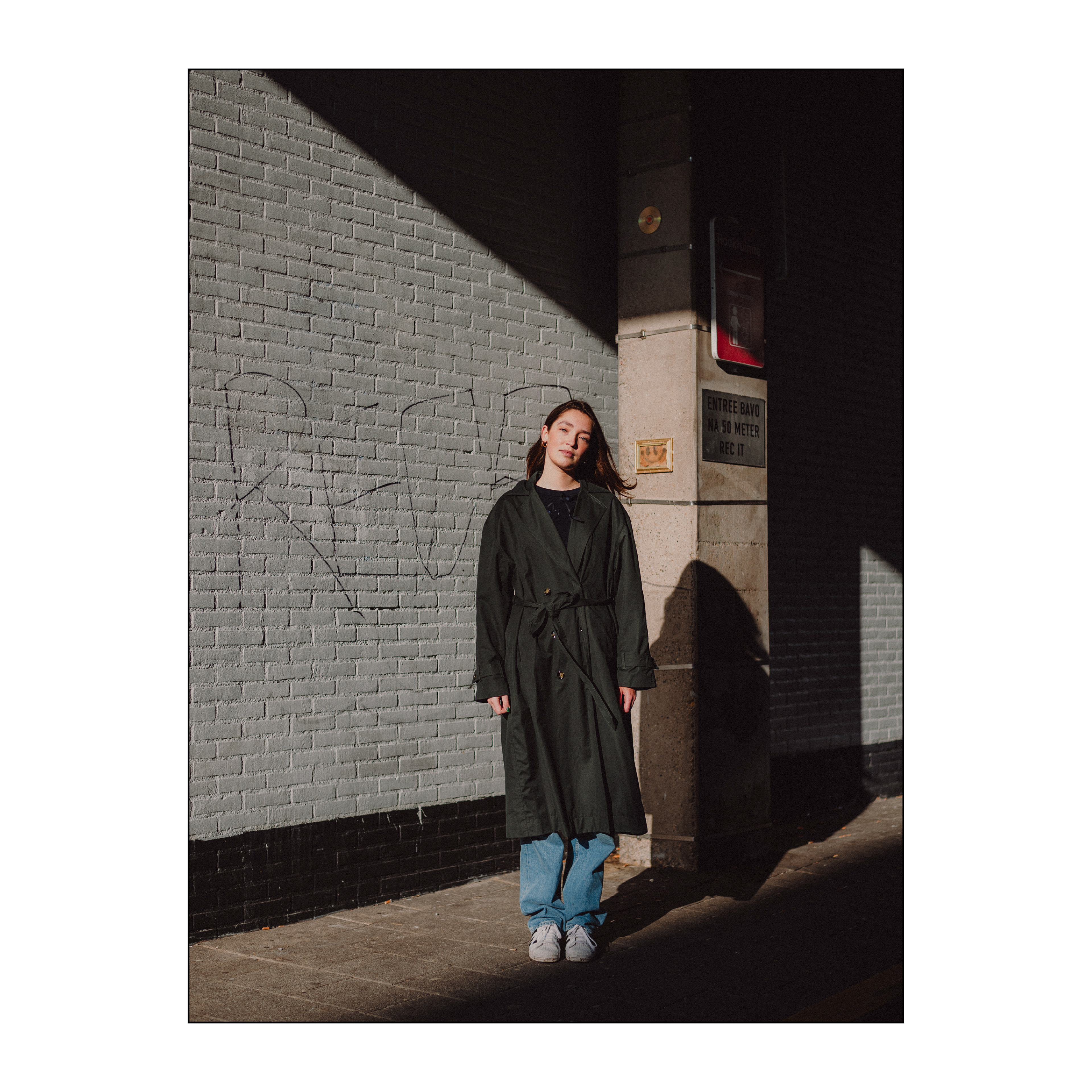 Sanne Verdoes shot around Museumpark for REFORMED agency.