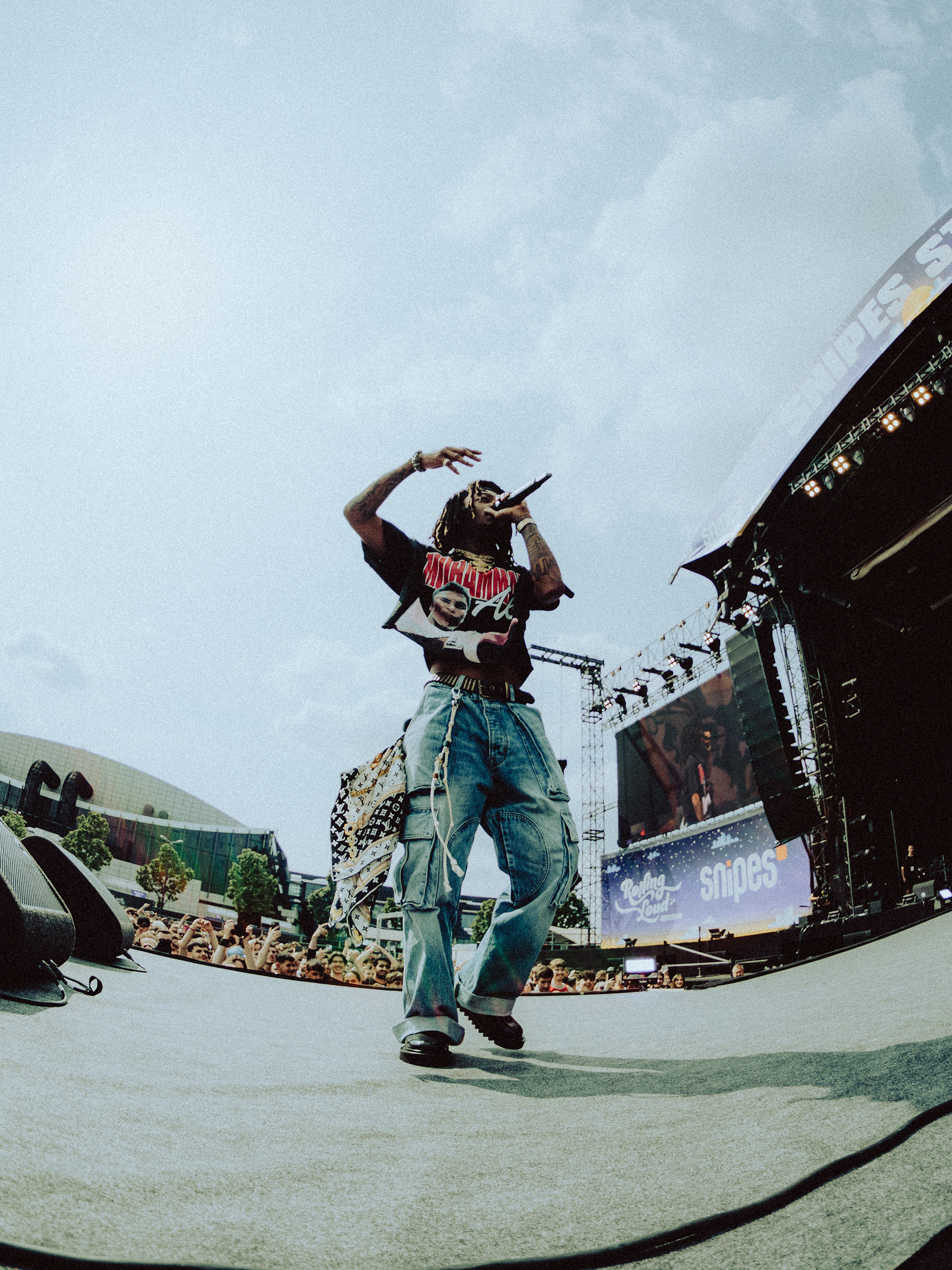 JID at Rolling Loud Rotterdam, 2023.