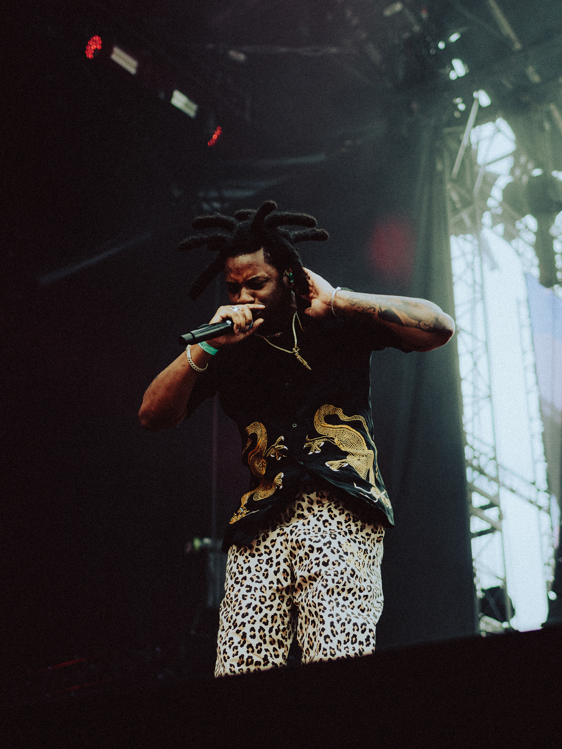 Denzel Curry at Rolling Loud Rotterdam, 2023. 