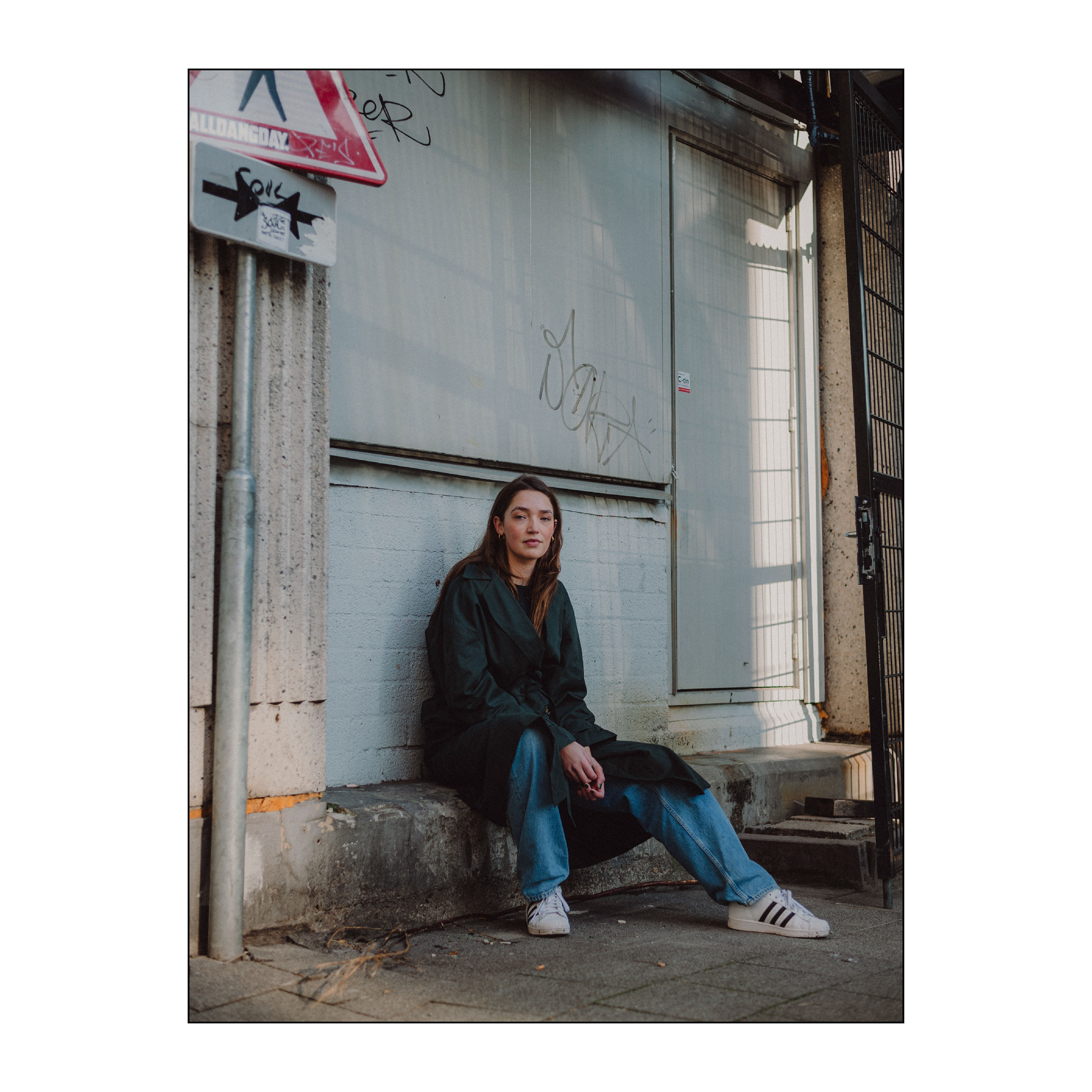 Sanne Verdoes shot around Museumpark for REFORMED agency.