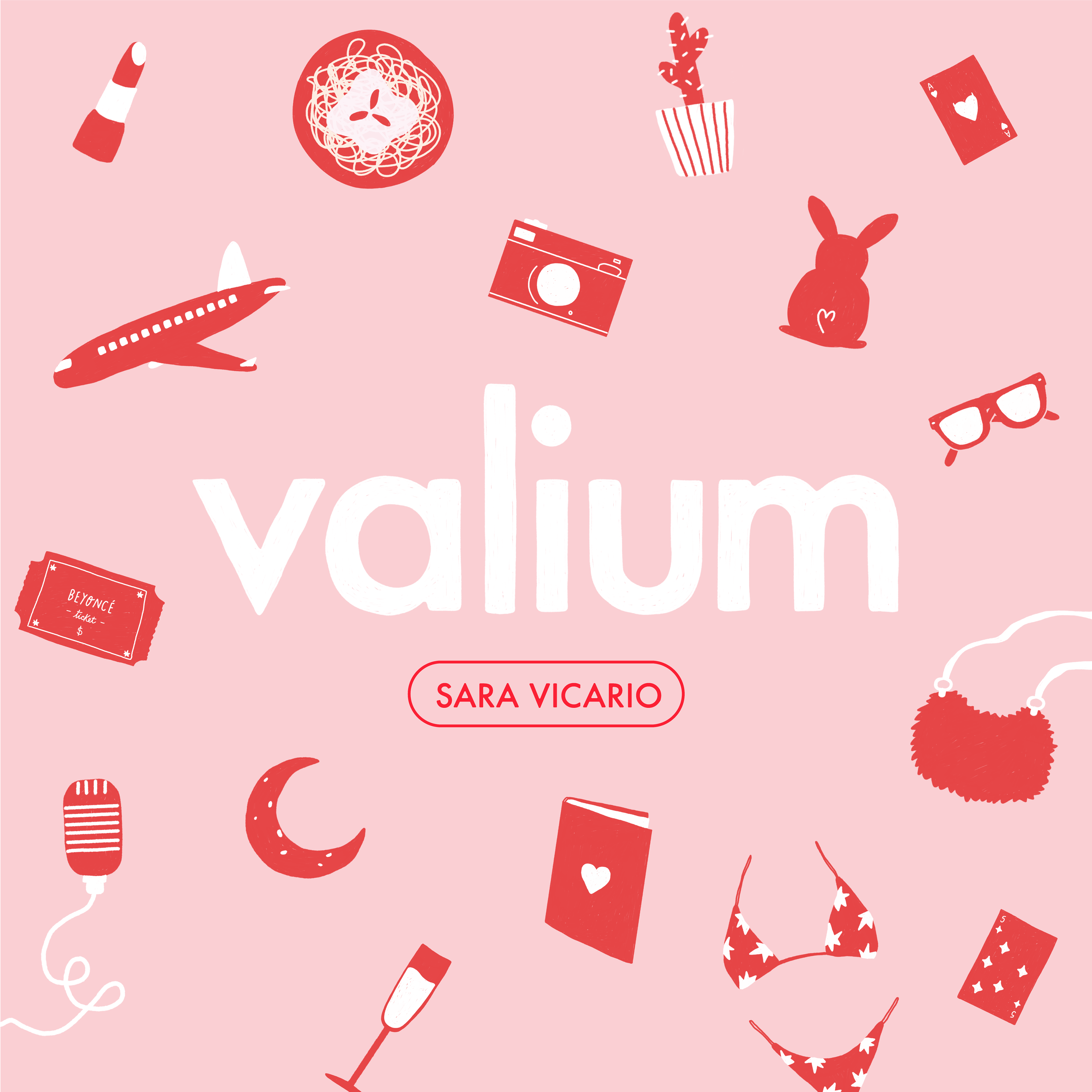capa do podcast 'Valium' de Sara Vicário.