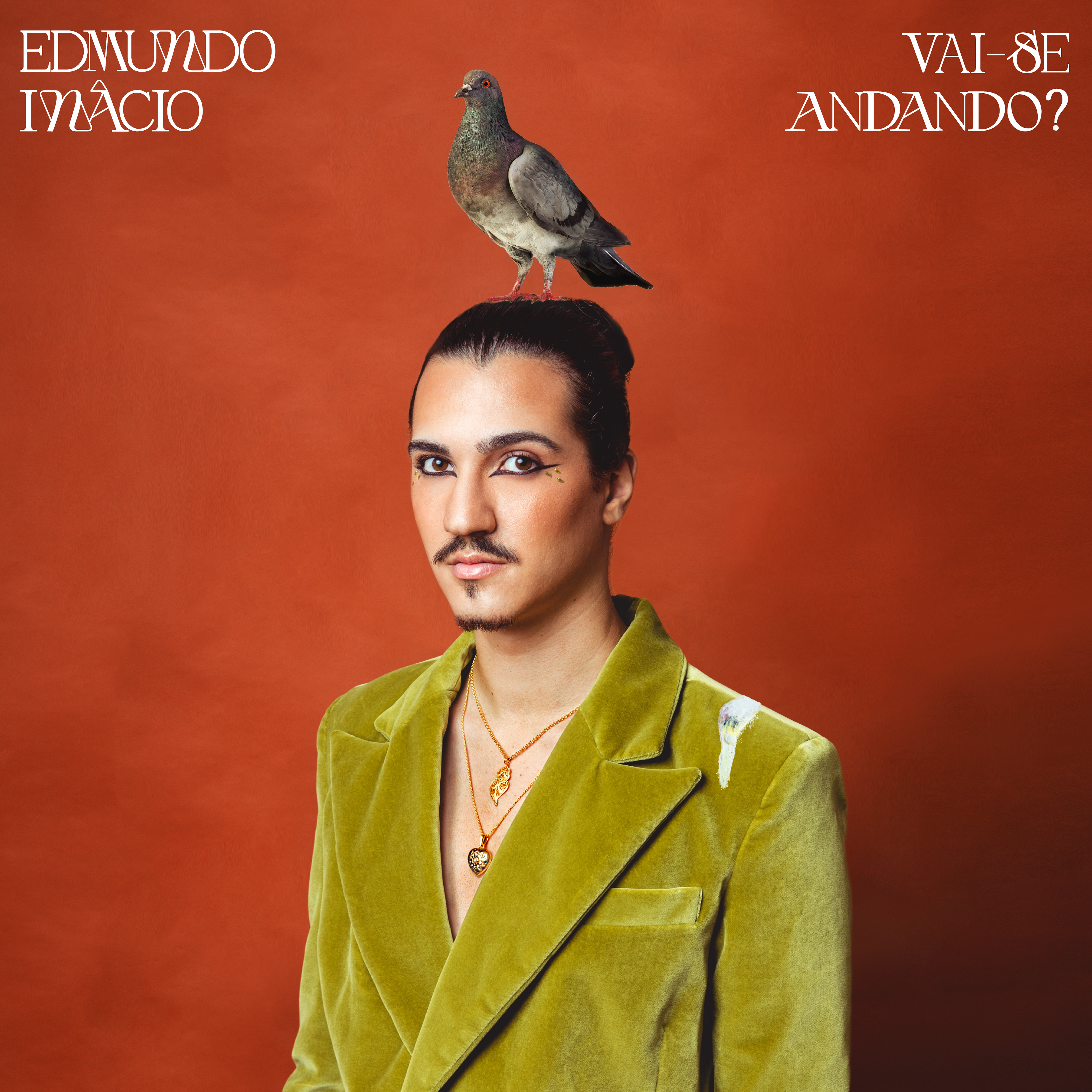 capa do disco 'Vai-se Andando?' de Edmundo Inácio.