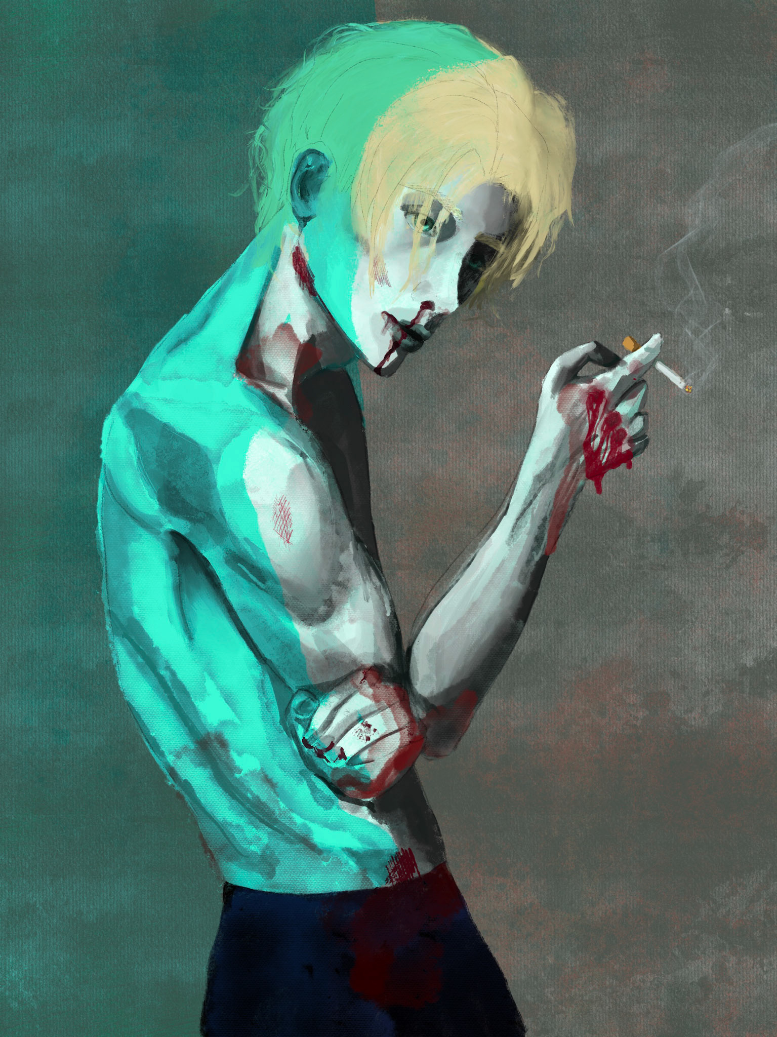 Tyler Durden for "Fight Club" 2021