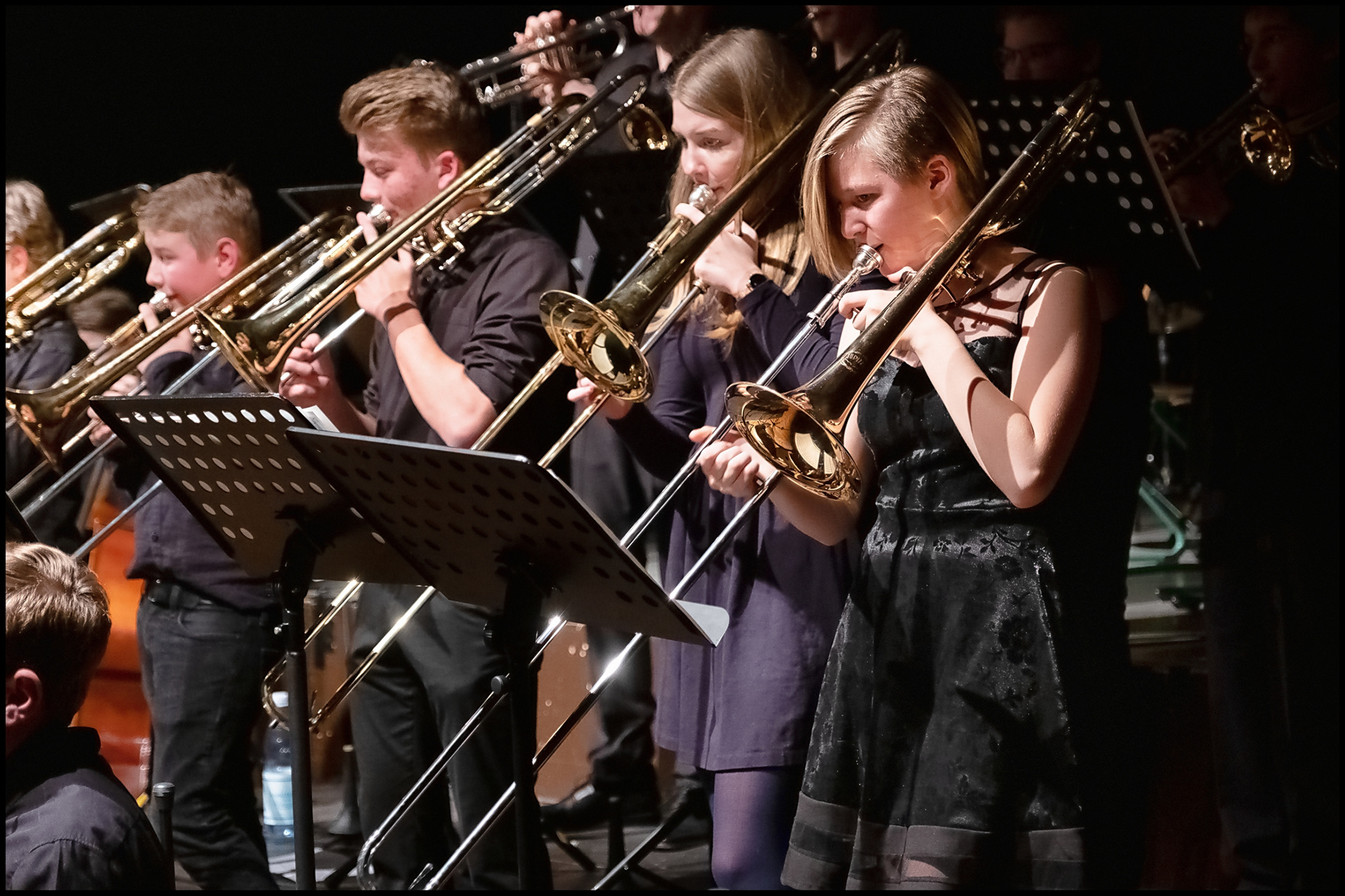 Die Posaunen der Bigband