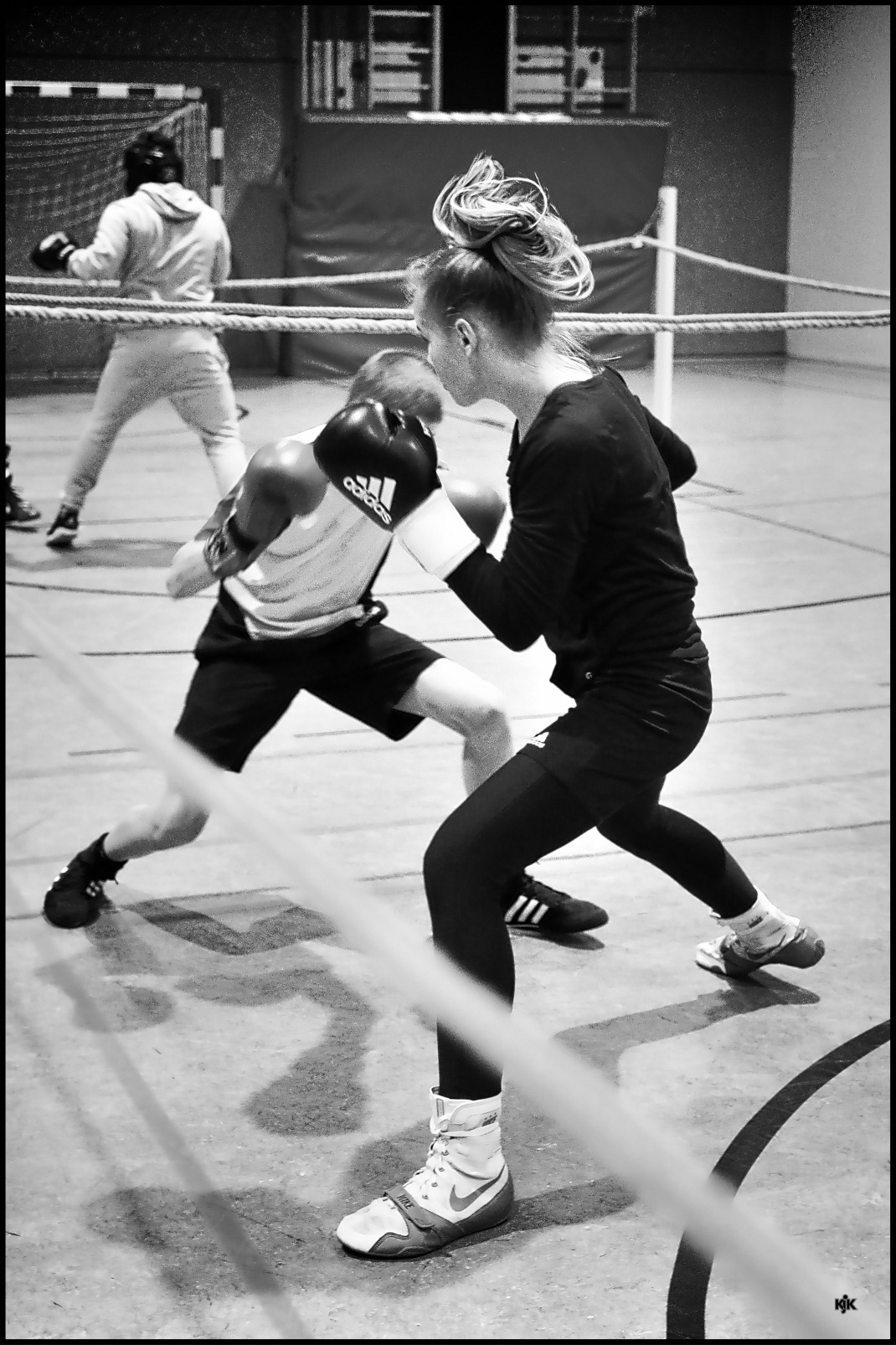 Bilder vom Sparring