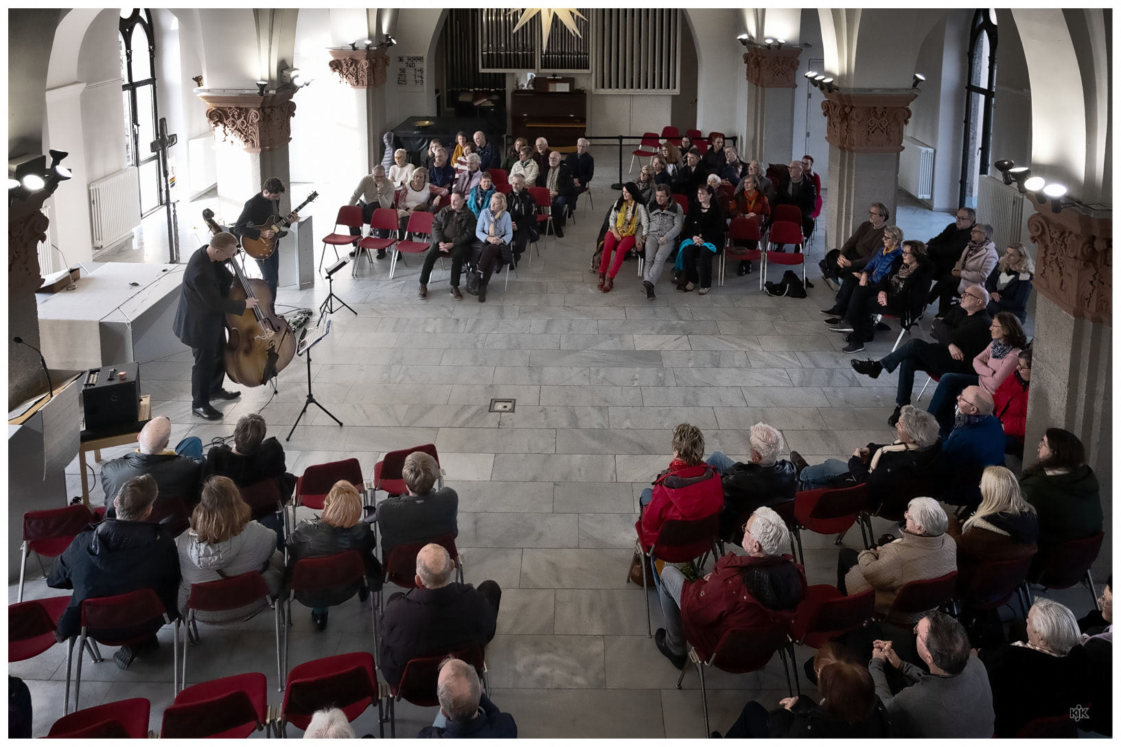 Konzert in der Reihe "Musik zur Marktzeit" von Ralf Schohl und Julian Keßler
