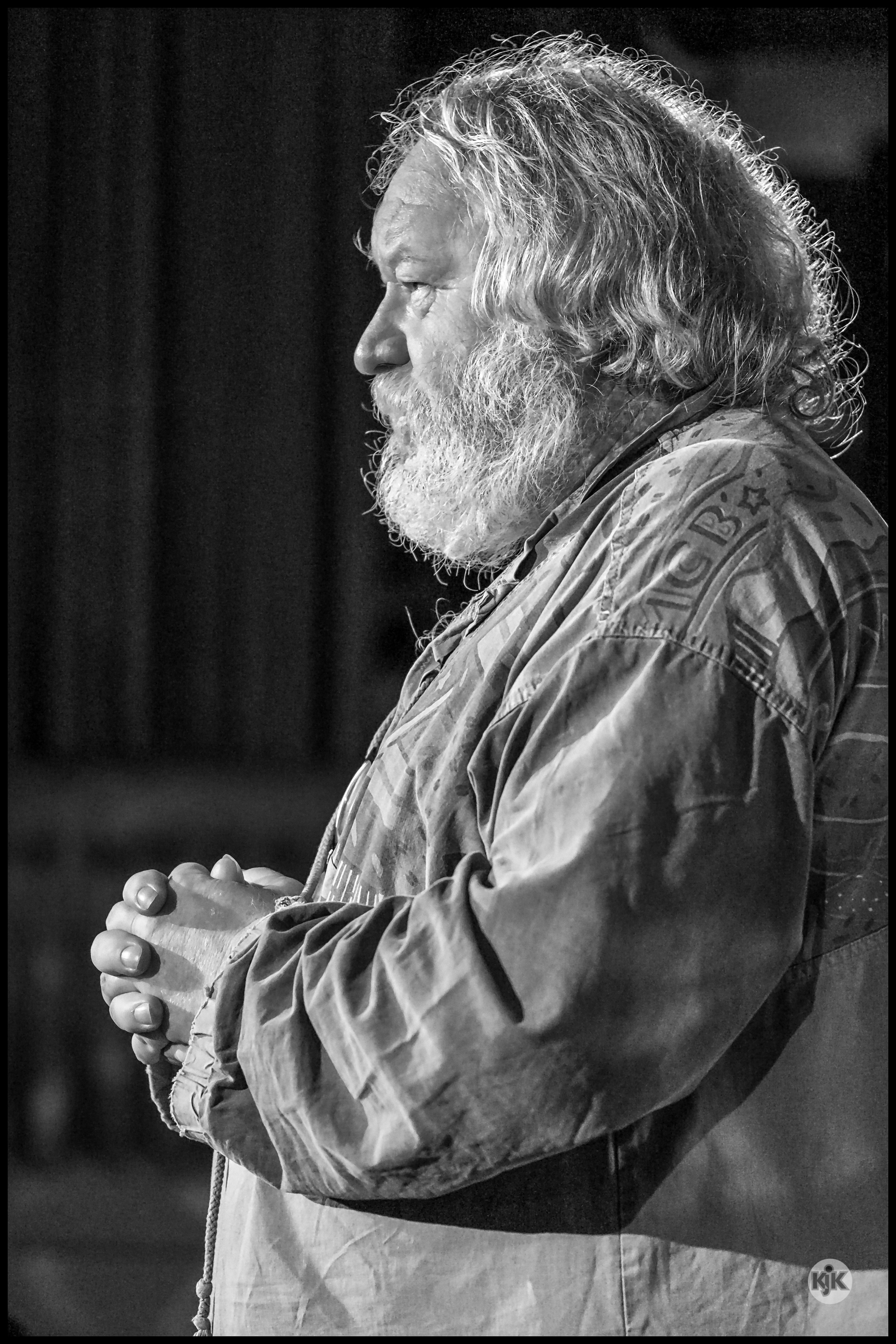 Der Veranstalter Hans Ruppert