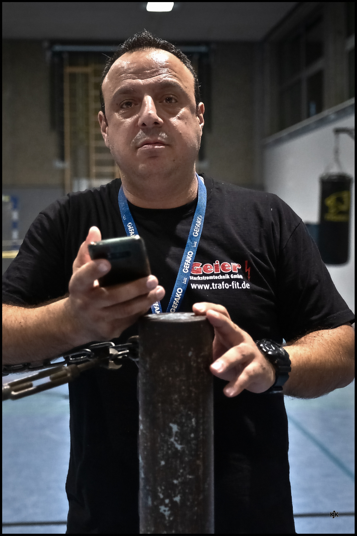 Trainer Giuseppe Petronio