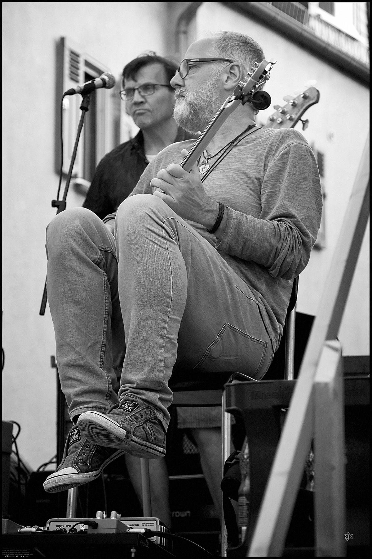 Tilmann Höhn mit Frankfurt City Bluesband