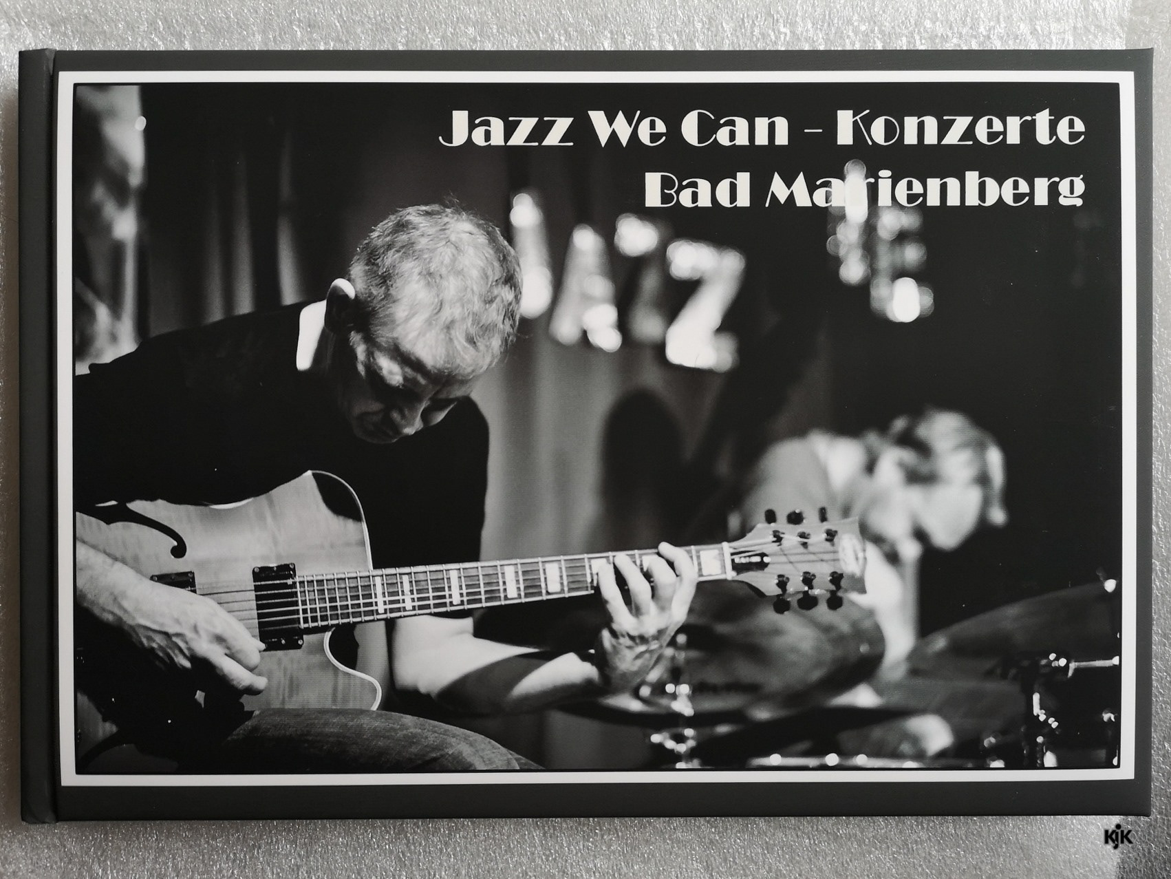 Titelseite meines Fotobuches "Jazz We Can - Konzerte"