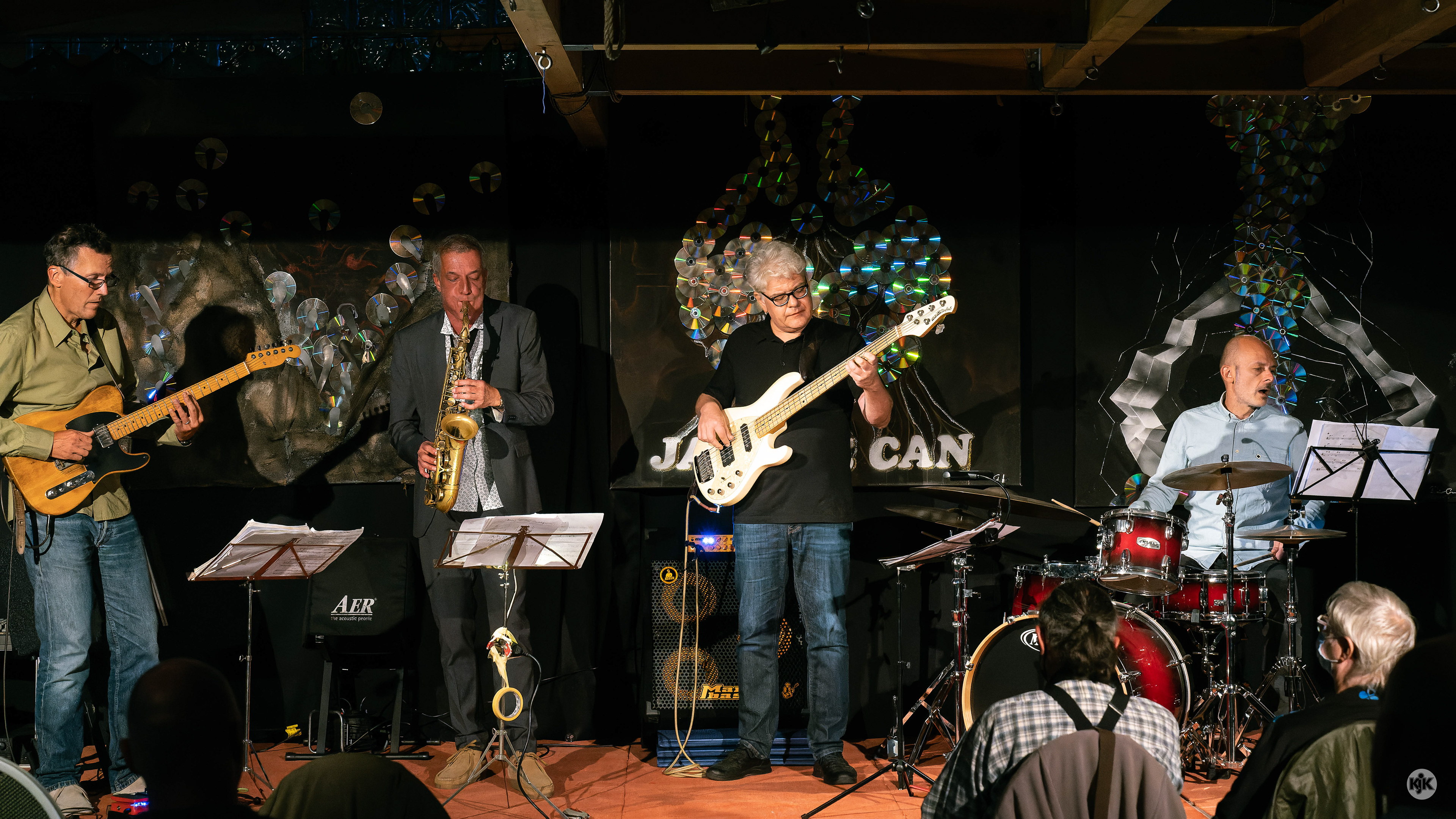 (von links: Kai Brückner, Jan von Klewitz, Pepe Berns und Jens Dohle