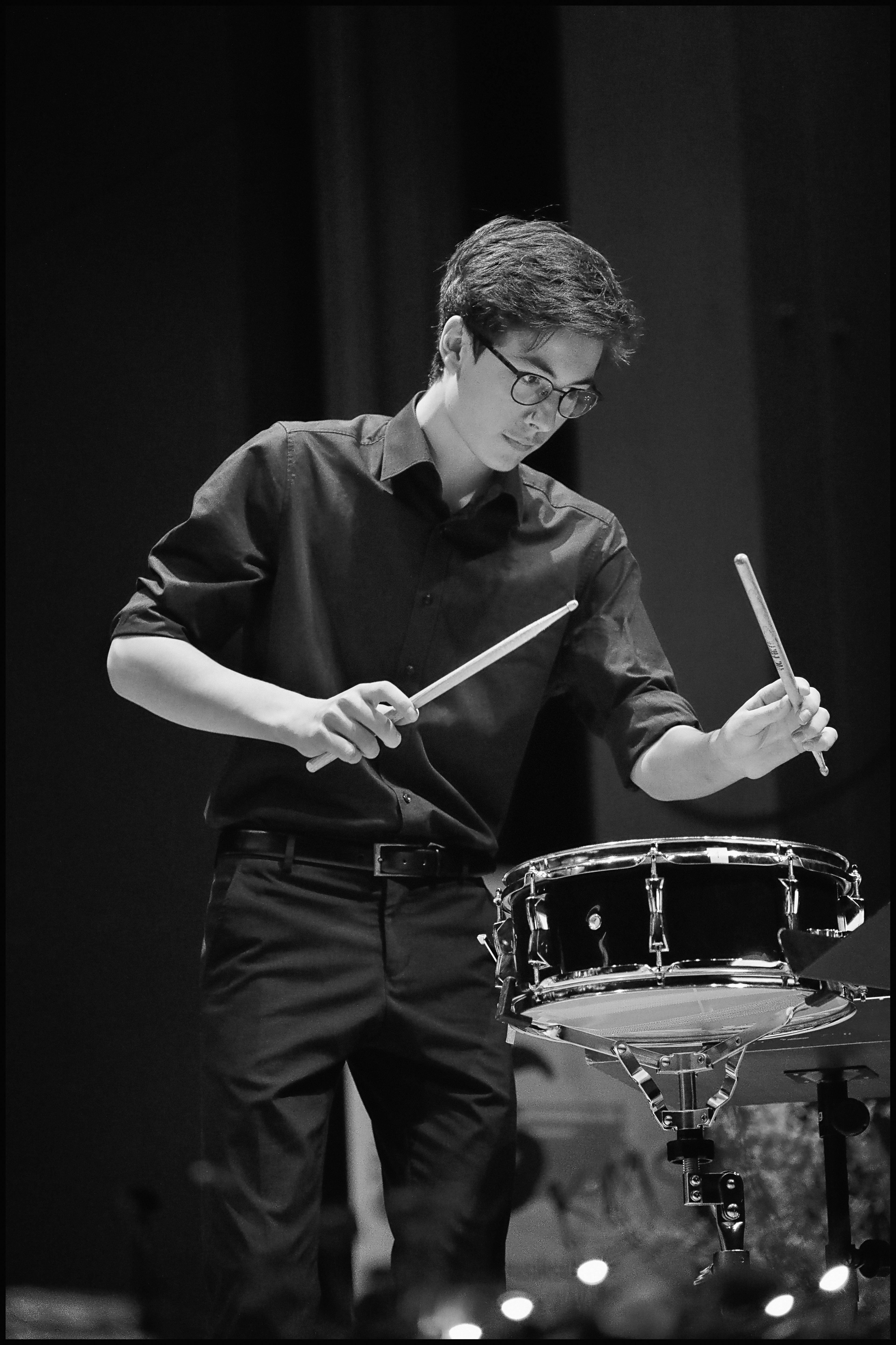 Leo Launhardt beim Jahreskonzert 2019 der Kreismusikschule Limburg-Weilburg