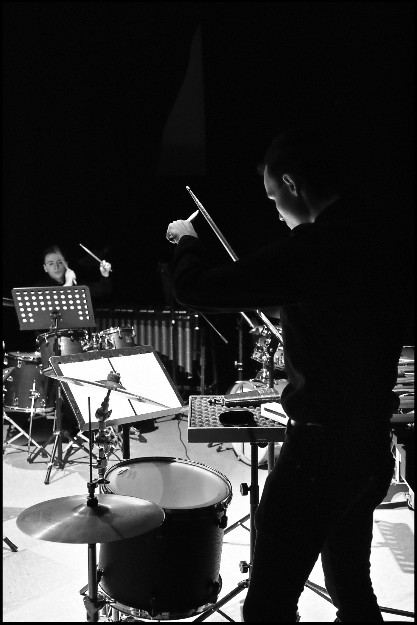 Das Percussionsensemble der KMS