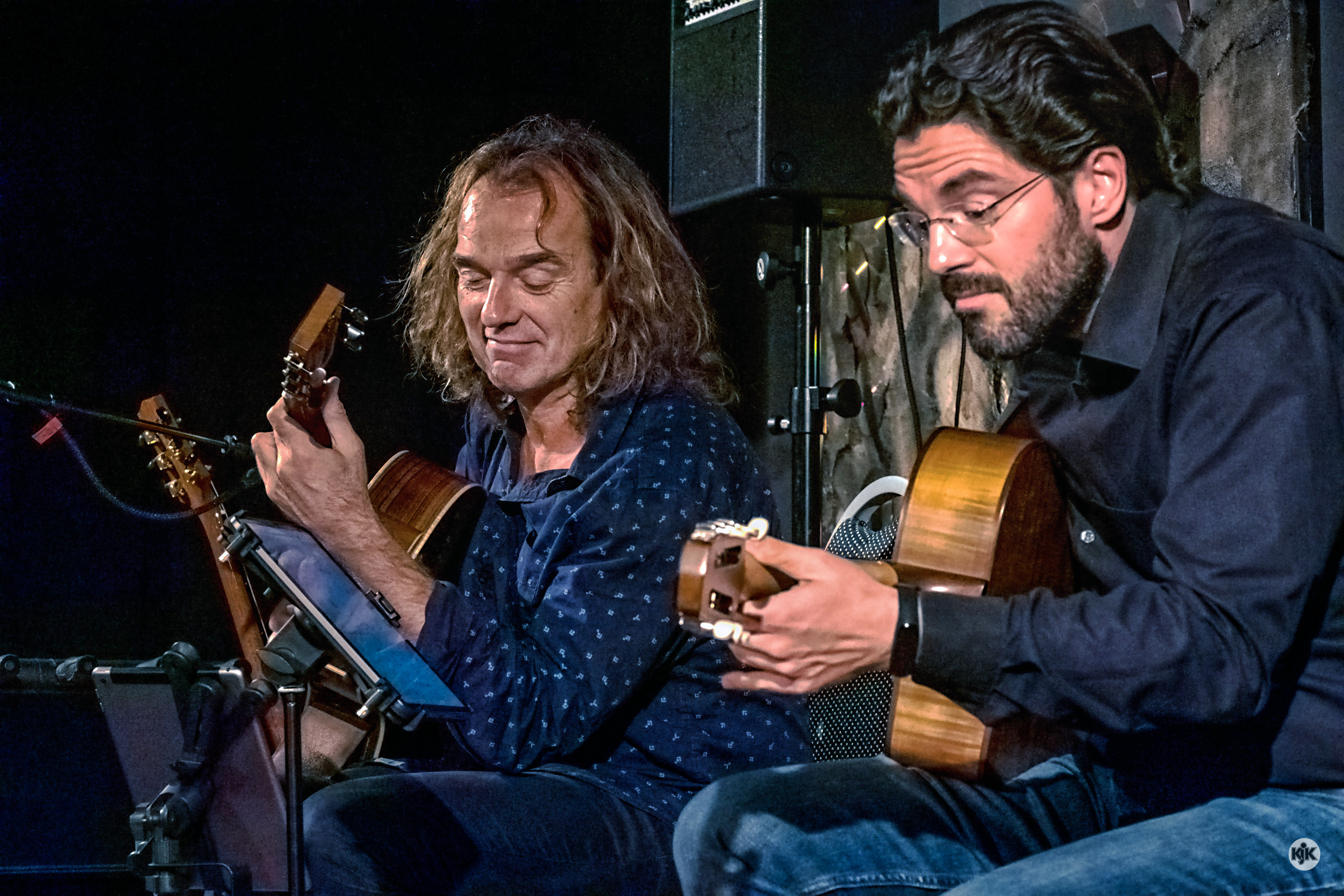 von links: Peter Autschbach und Joscho Stephan