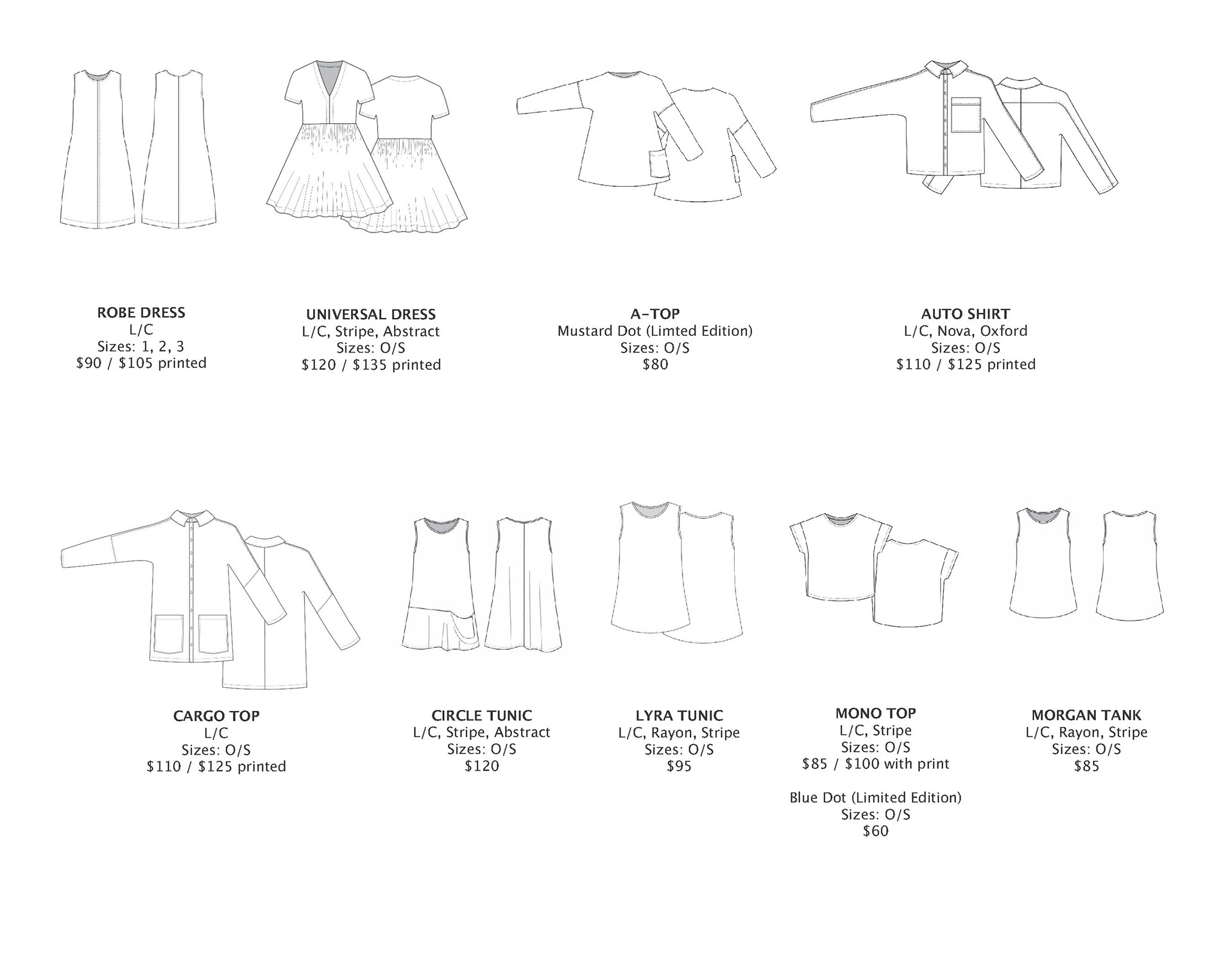 Line Sheet