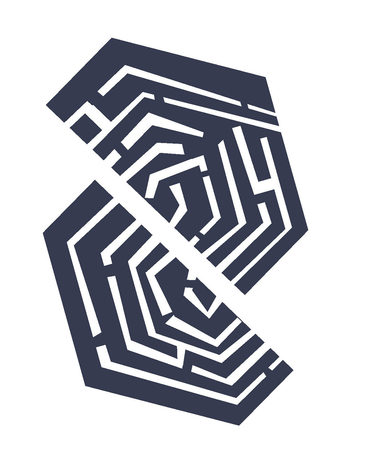 Labyrinth Singular Graphic