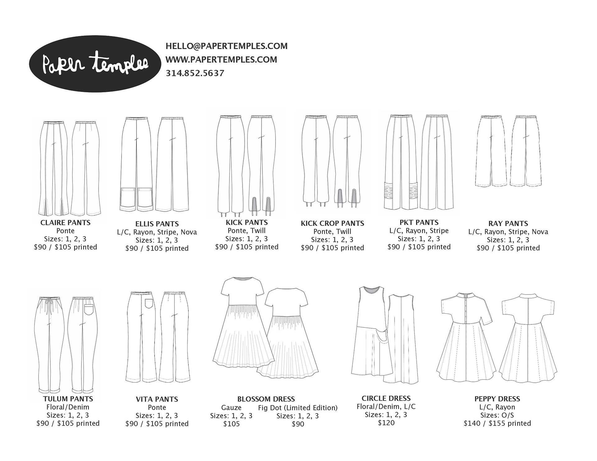 Line Sheet