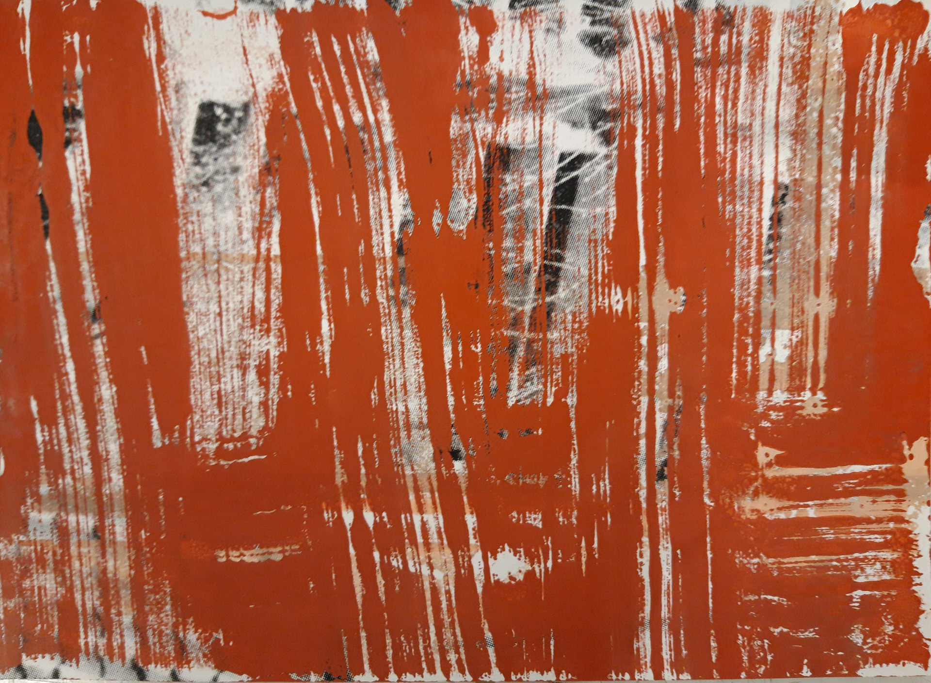 ZT. - zeefdruk en monoprint - 2019