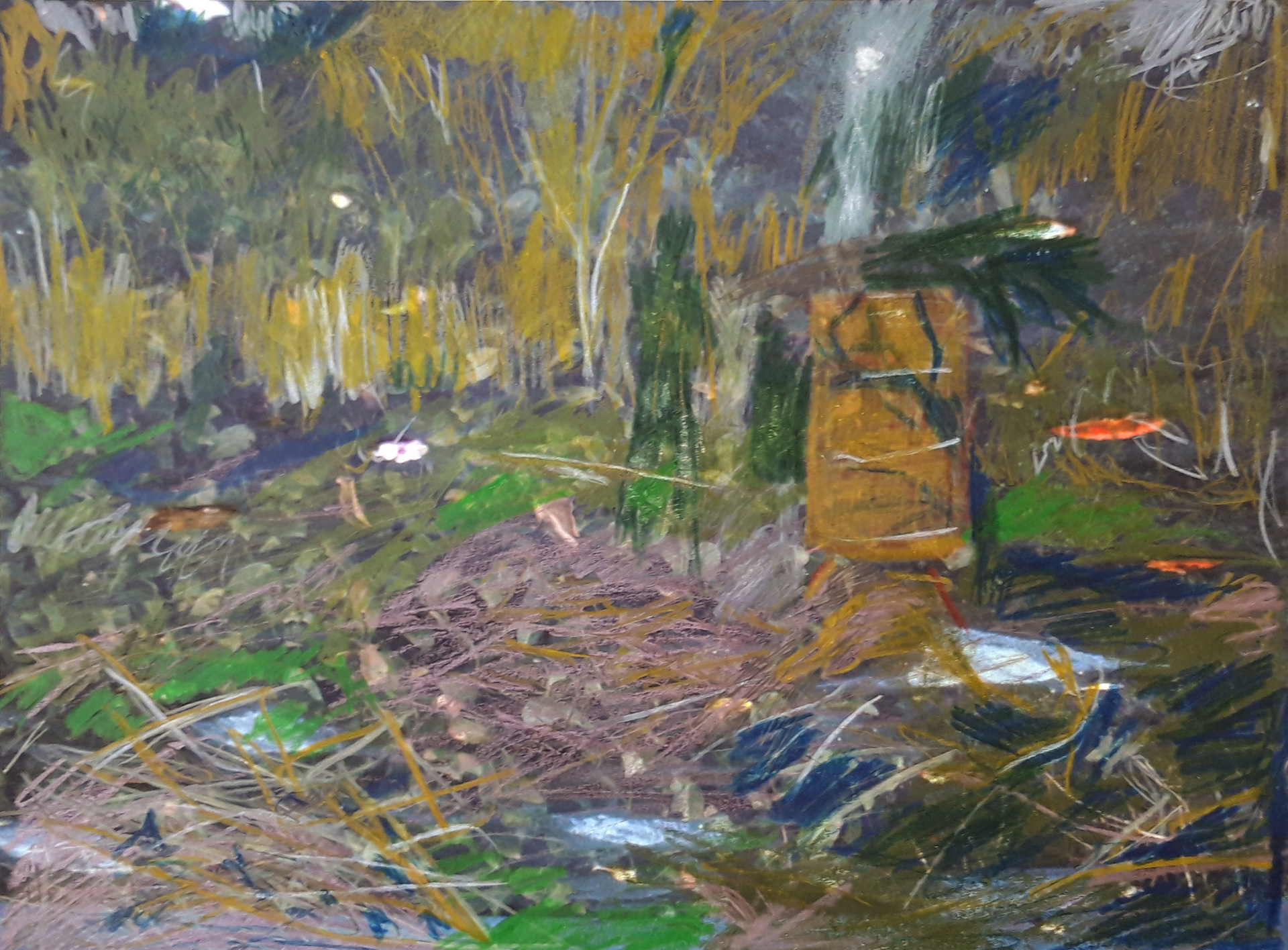 Hout verbranden -
