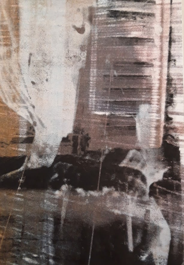 Reflecties - zeefdruk en fototransfer op papier 2020