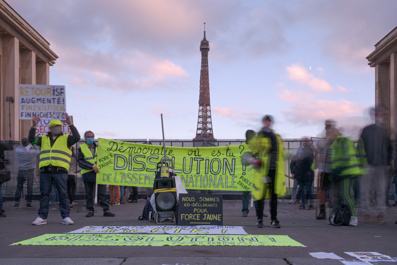 Manifestation contre la loi de sécurité globale, Paris 28/11/2020.