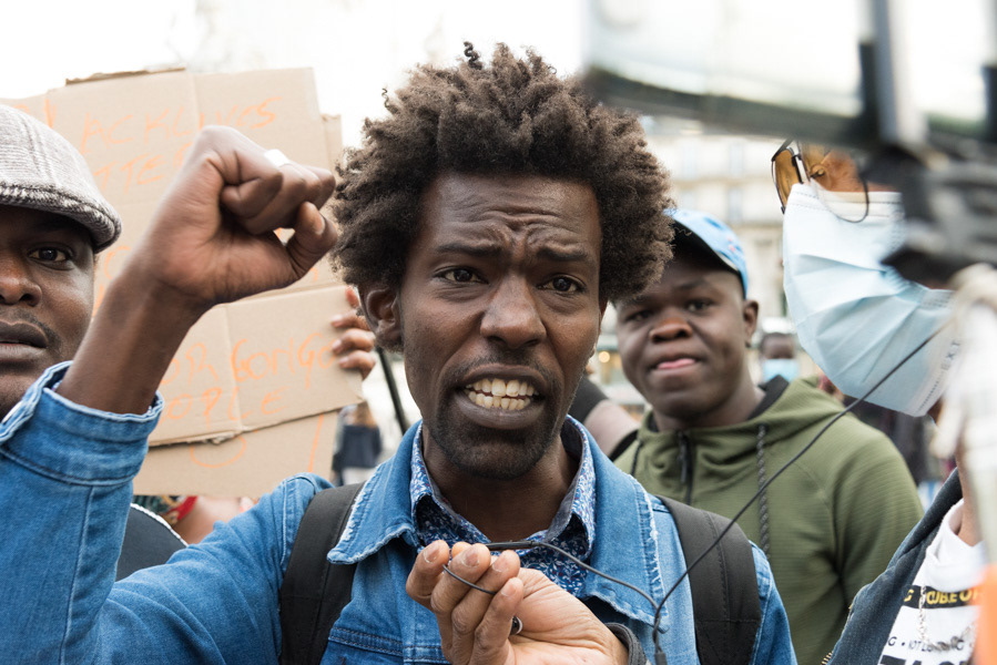 Manifestation contre le racisme (juin 2020 - Paris)