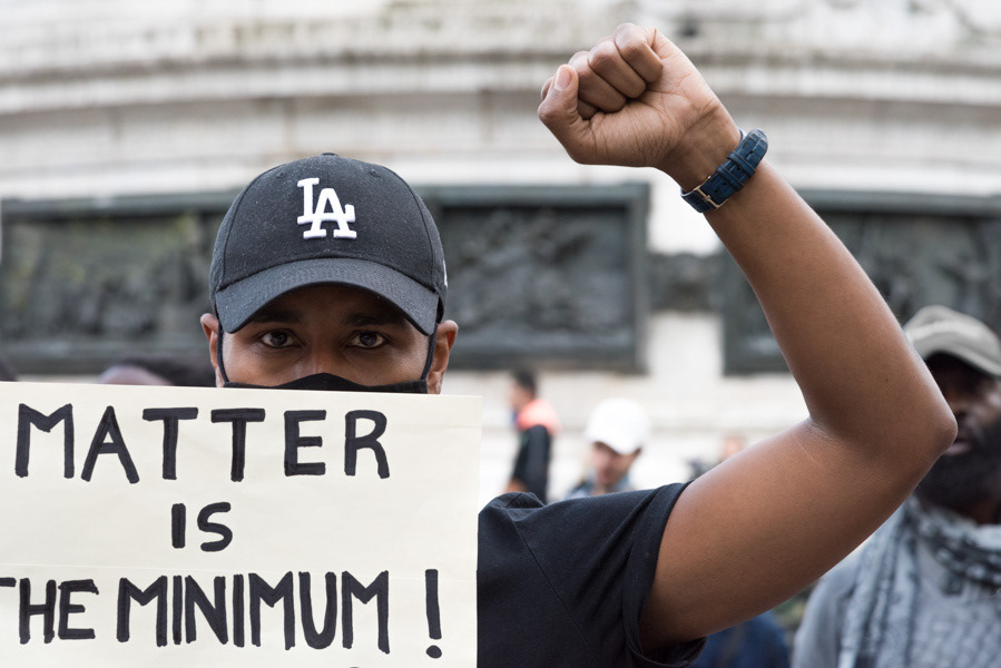 Manifestation contre le racisme (juin 2020 - Paris)