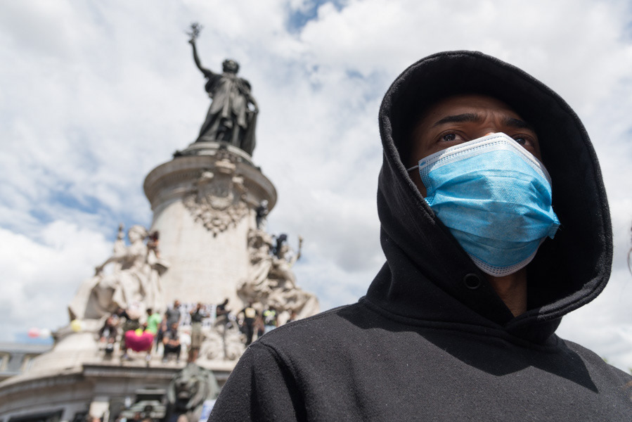 Manifestation contre le racisme (juin 2020 - Paris)