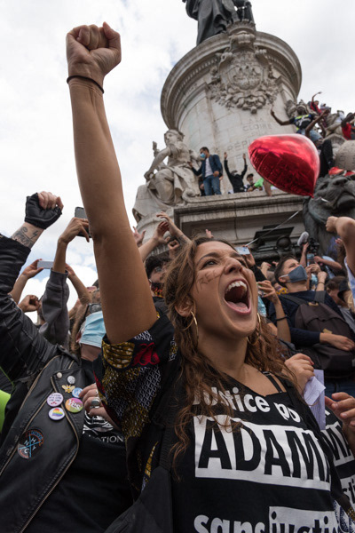 Manifestation contre le racisme (juin 2020 - Paris)