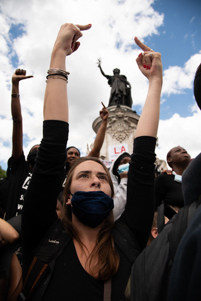 Manifestation contre le racisme (juin 2020 - Paris)