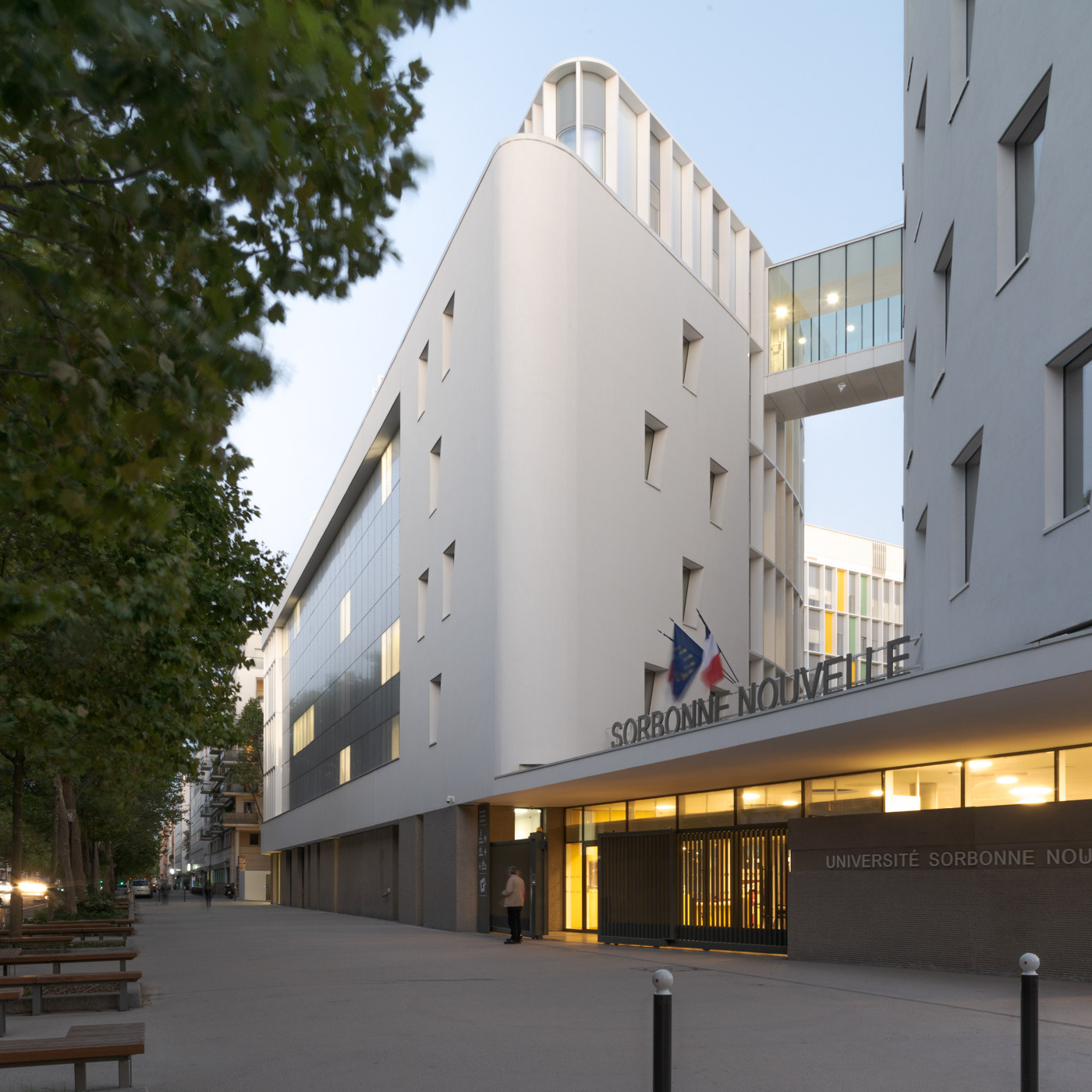 Univrsité Sorbonne Nouvelle. Architecte : Christian de Portzamparc.