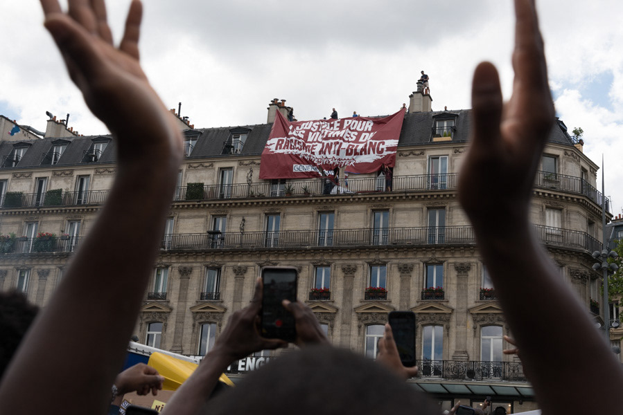Manifestation contre le racisme (juin 2020 - Paris)