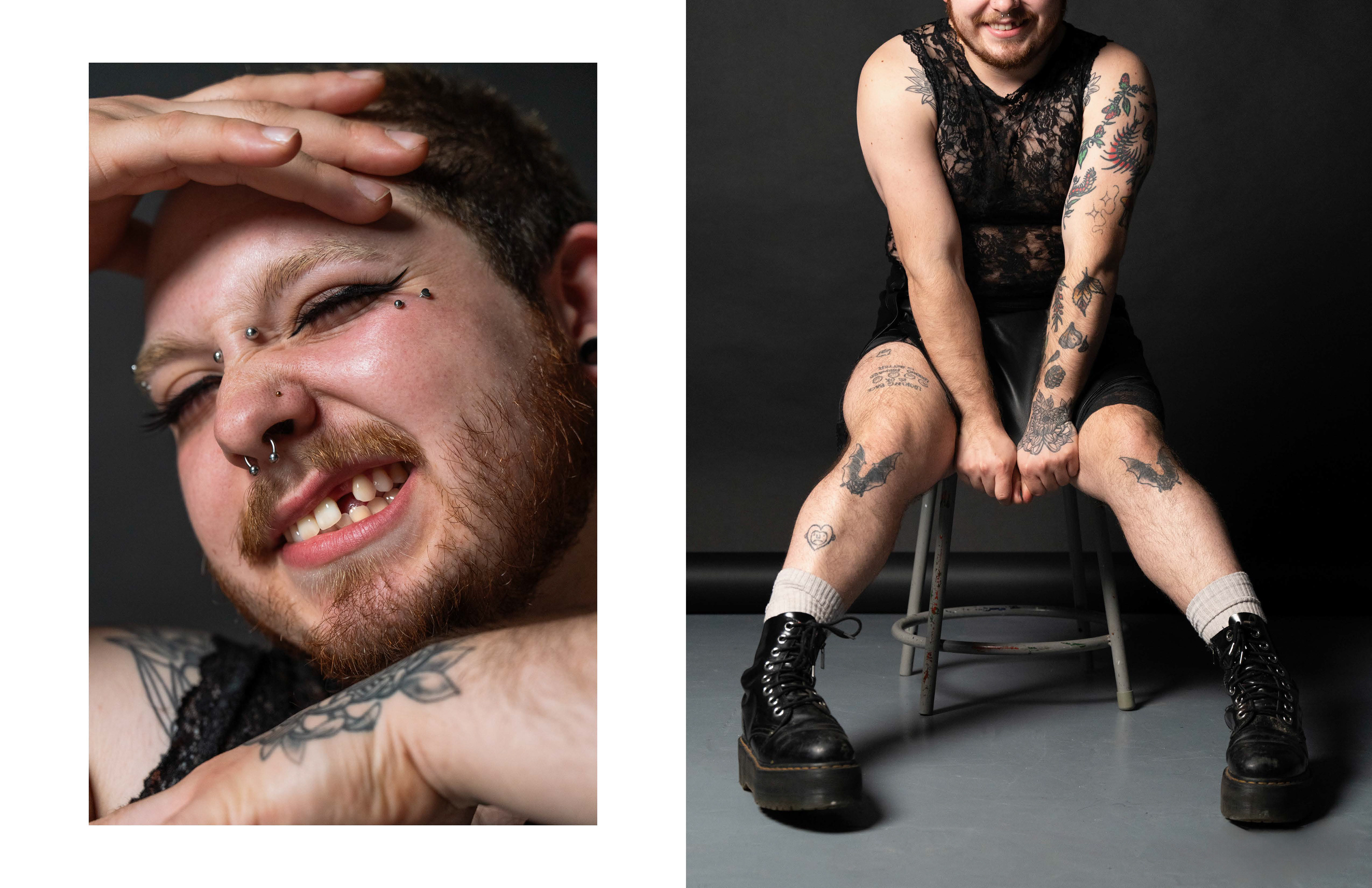 Facial Piercings: Maxwell