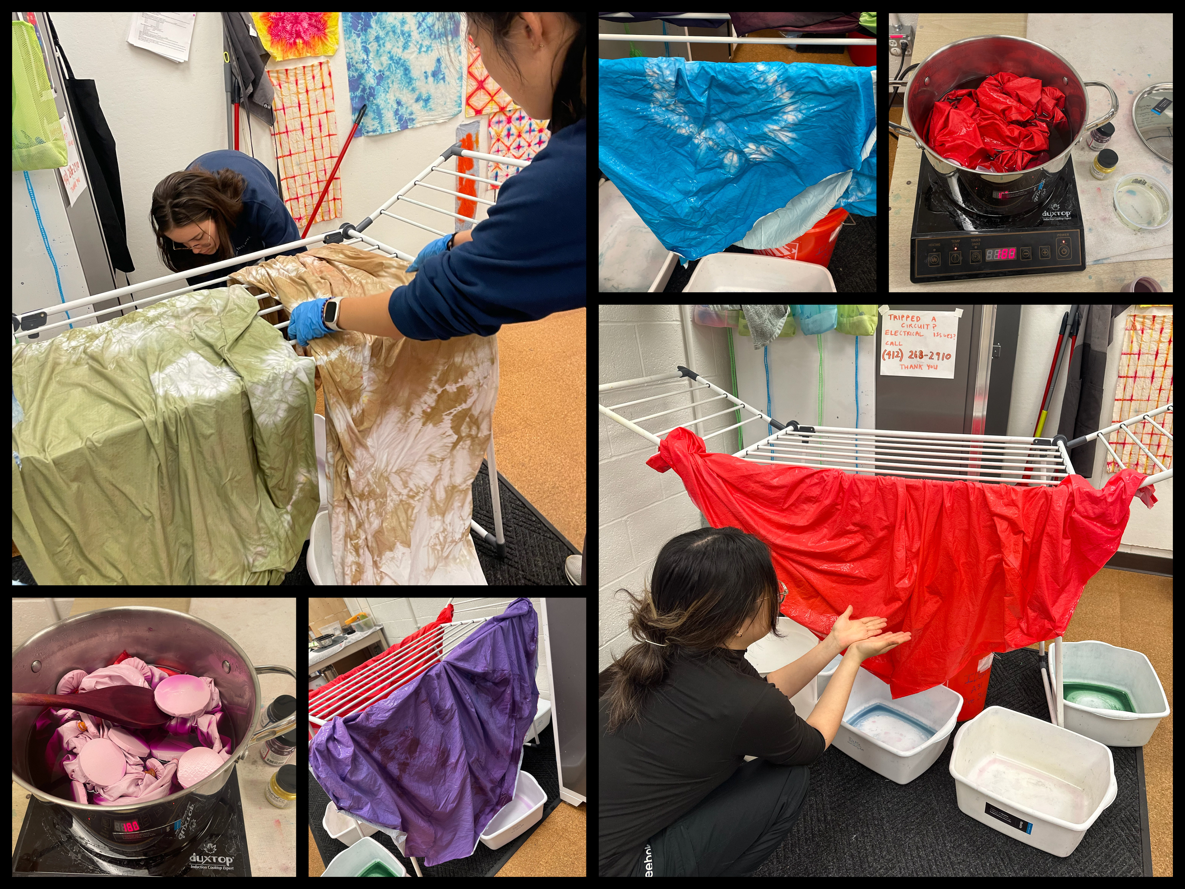 Hand crafted inflatables progress shots