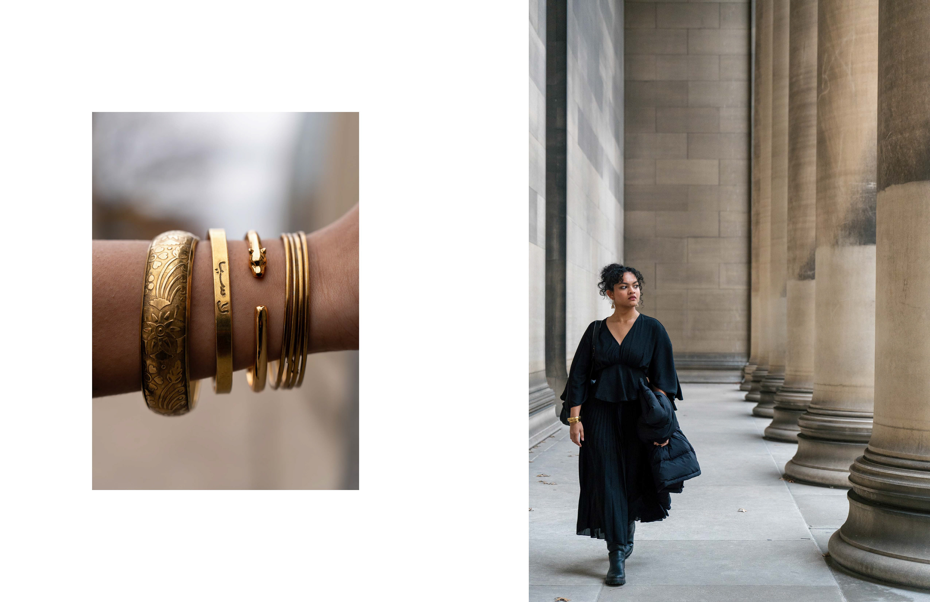 Indian Bangles & Bracelets Collected from Africa & Middle East: Laasya Bosukonda