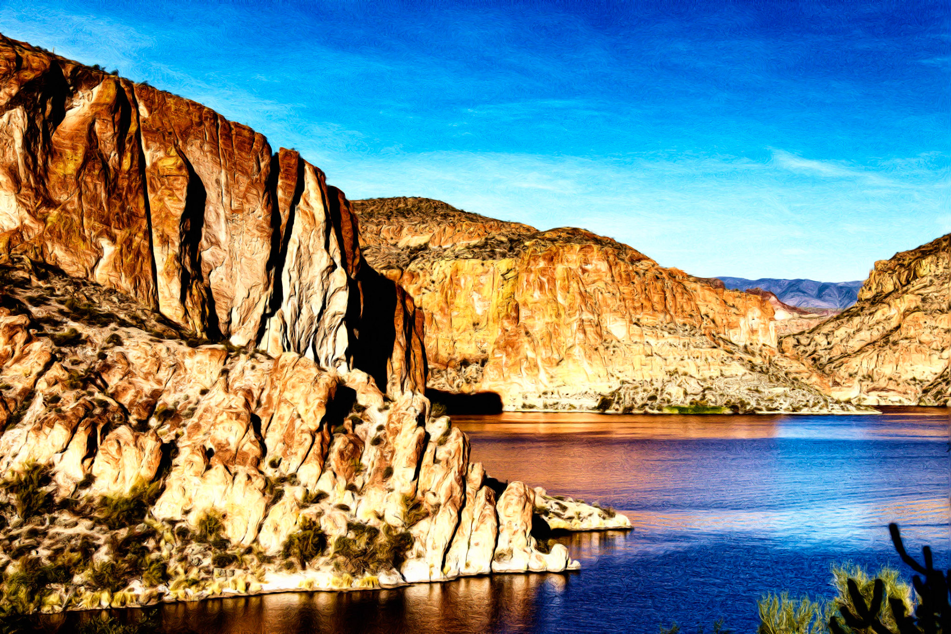 Painting_AZ2012-434ModernSatCamelOilCloner