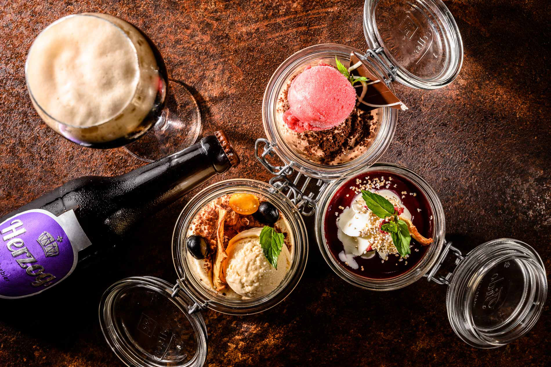 Bierbotschaft | Süsses im Glas
