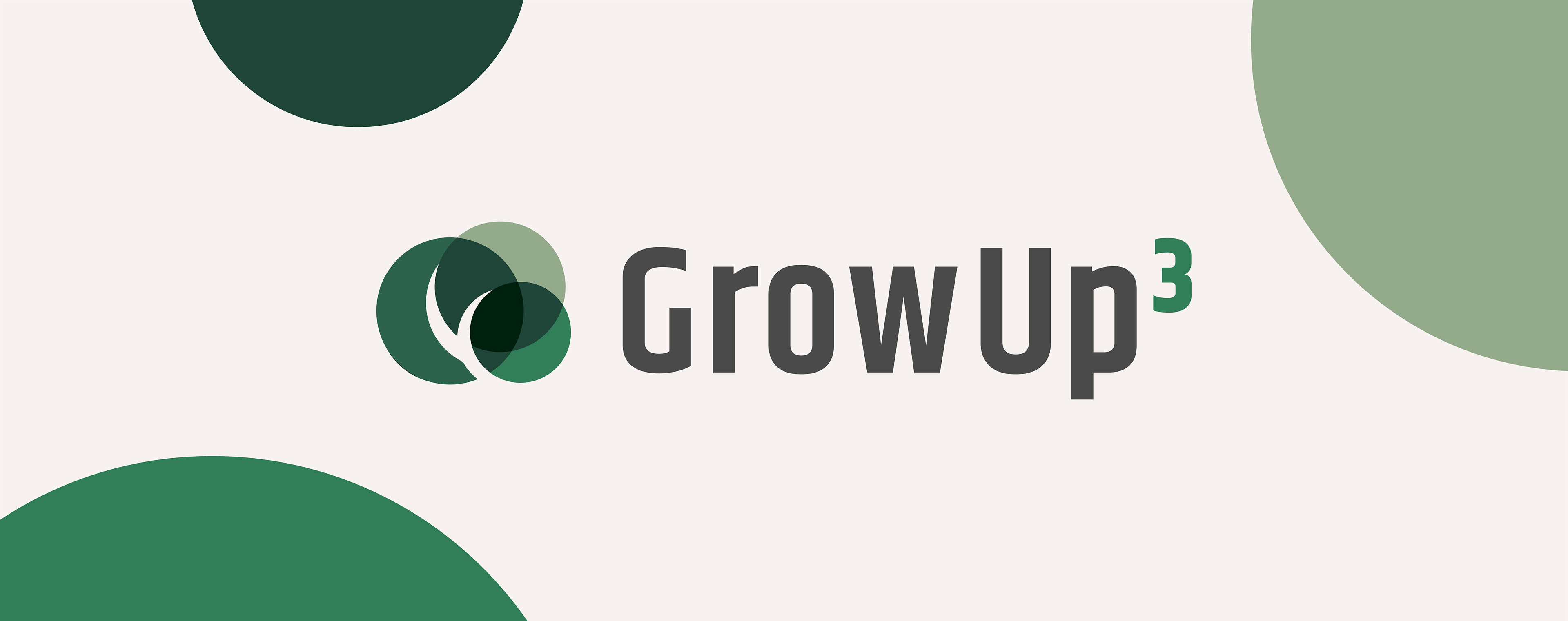 GrowUp³ Logo