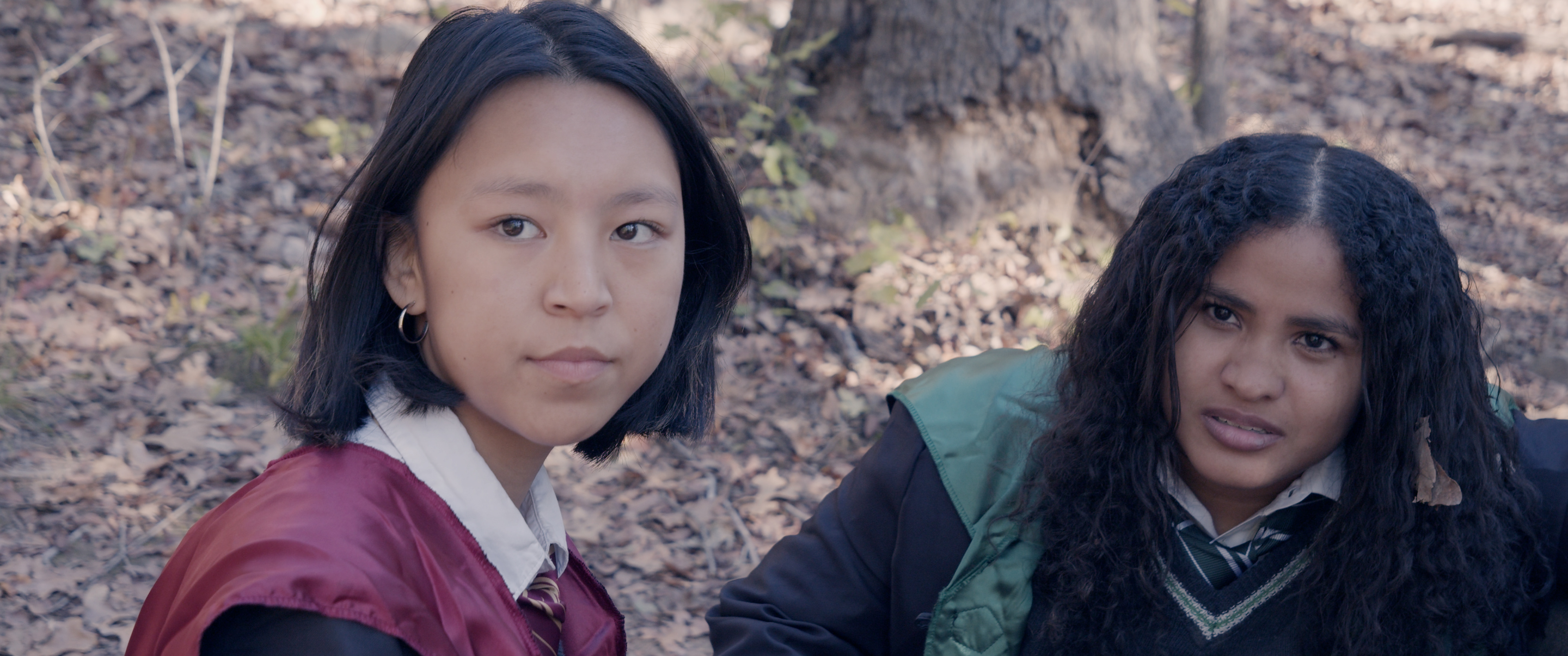 Lulu O'Kain as "Celeste" & Rachael Gray as "Phoebe"