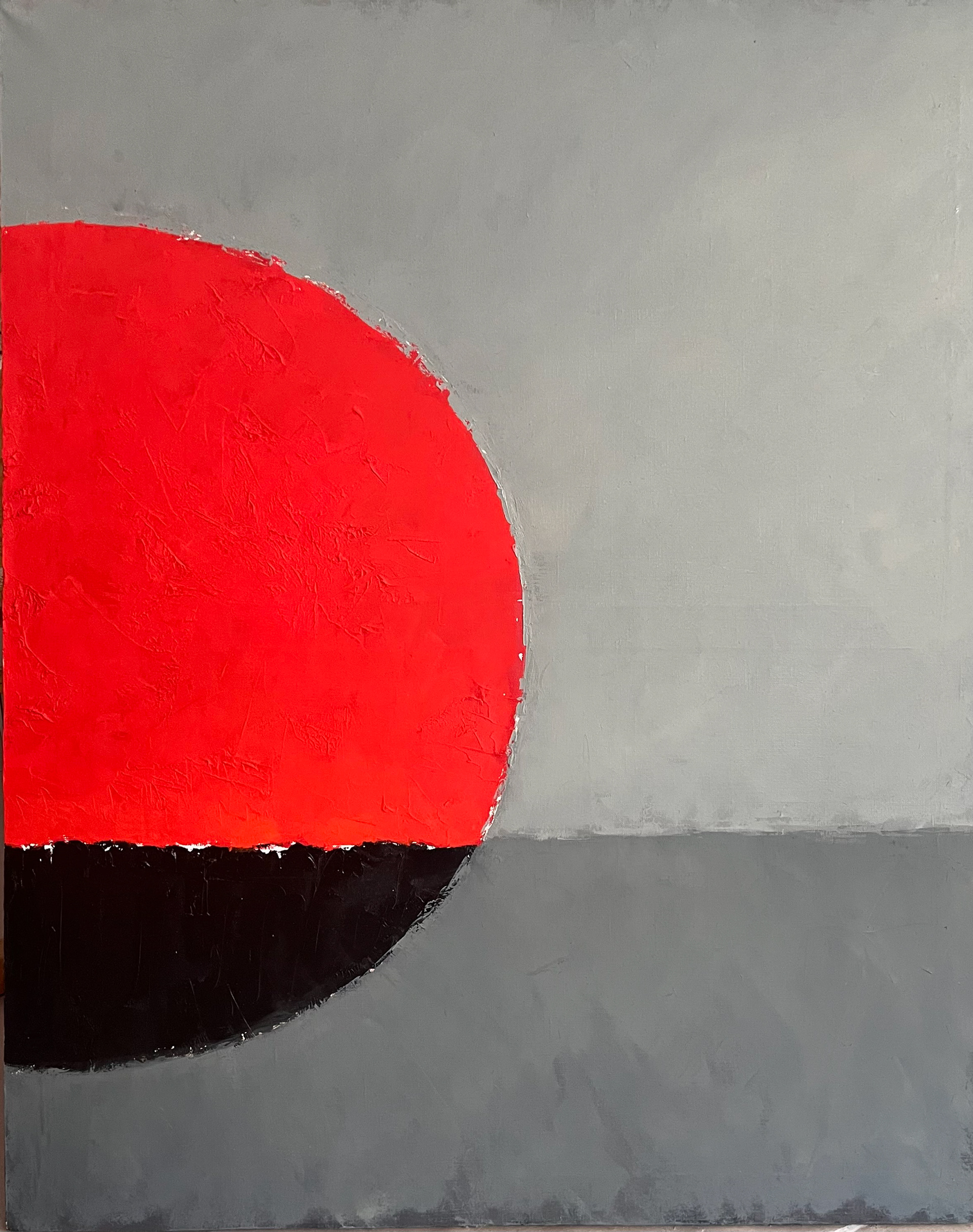 n. lub a. z tęczami 178 x120   tempera, papier 1993